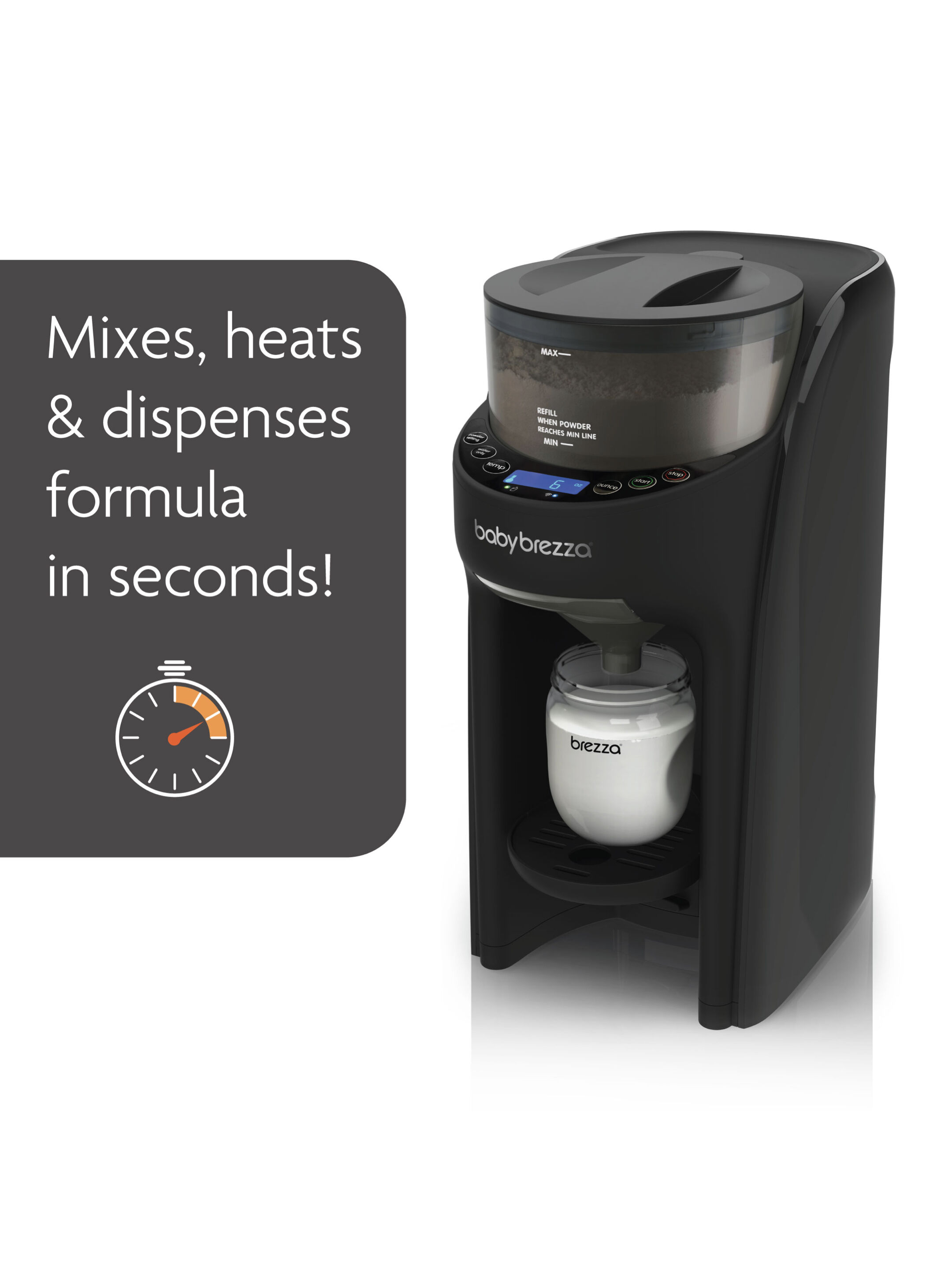 محضر حليب الأطفال فورميلا برو أدفانسد مع واي فاي - أسود image number 2