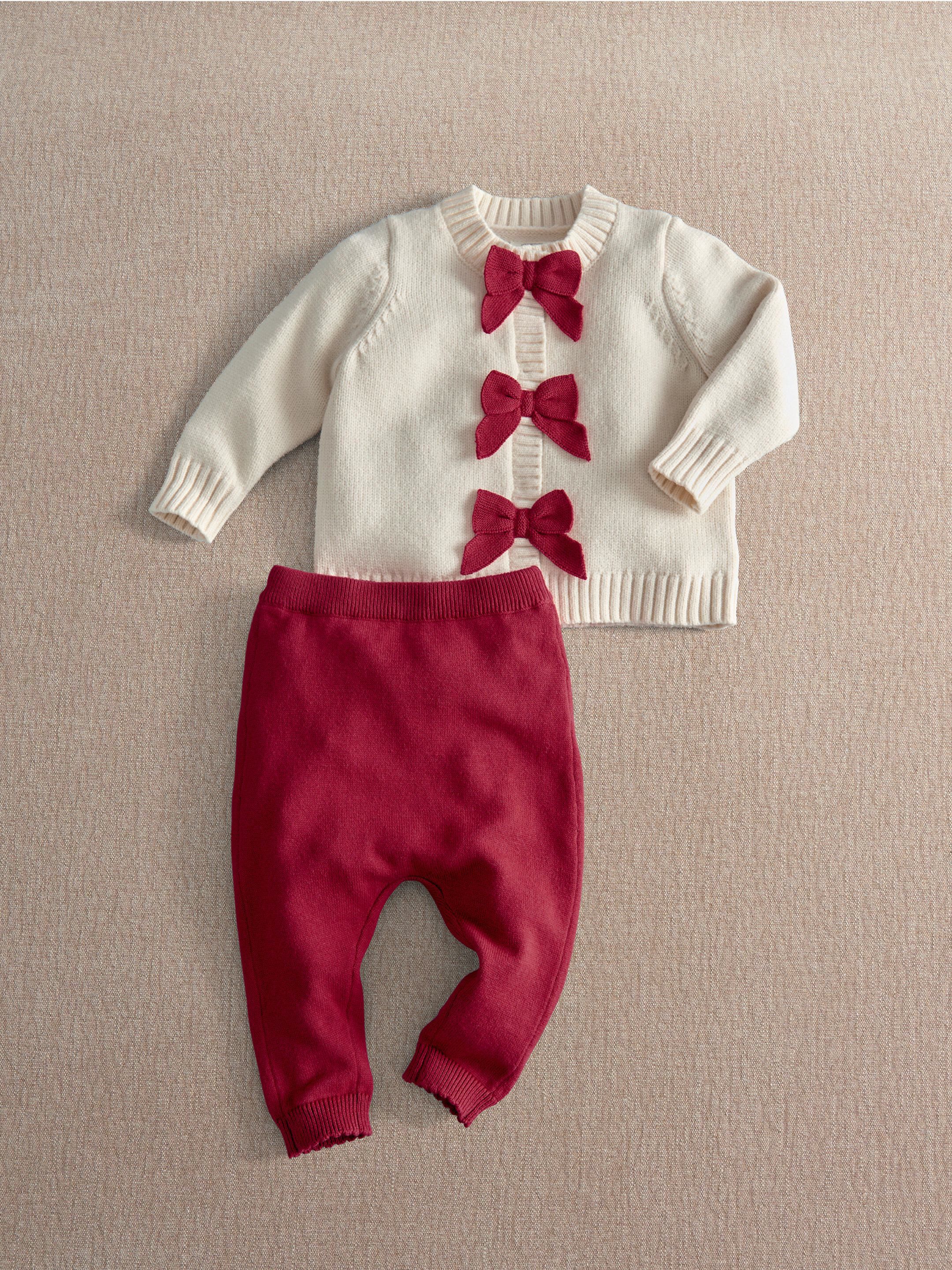 Red Bow 2 Piece Set image number 1