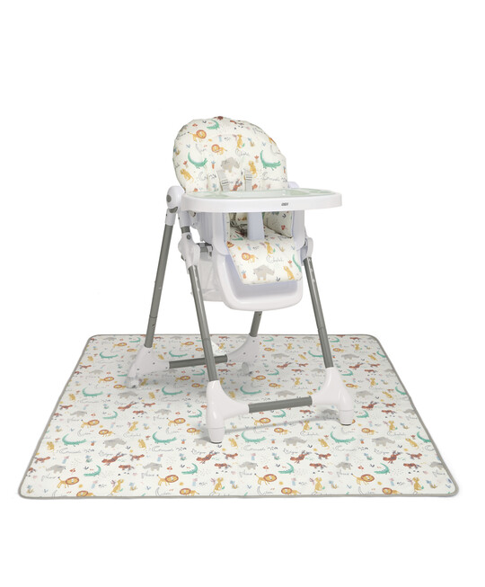 كرسي سناكس مرتفع - نقشة غابة وأحرف كرسي سناكس مرتفع - نقشة غابة وأحرف image number 3