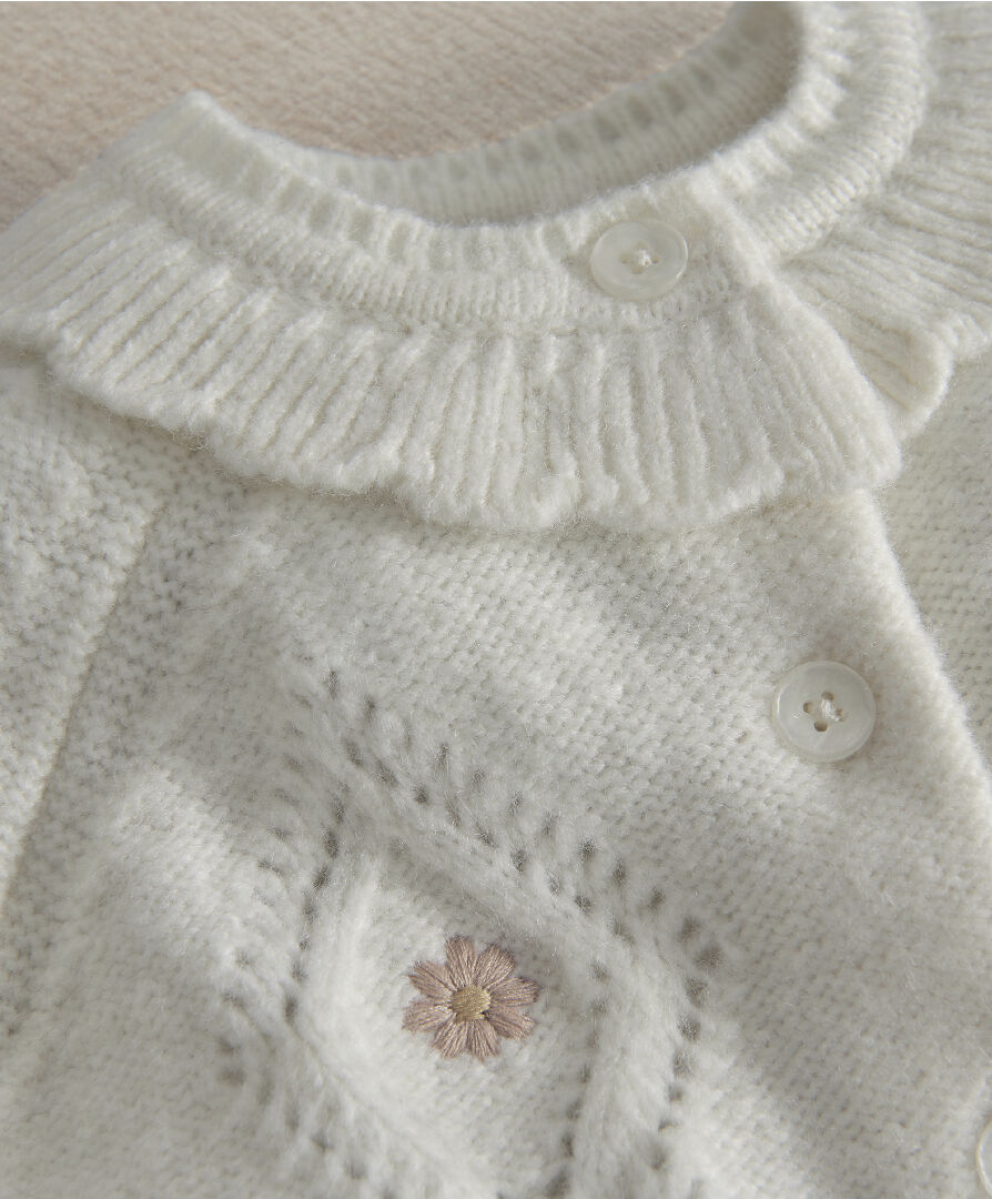 2pc Emb Knit Cardi & Legging Set image number 5