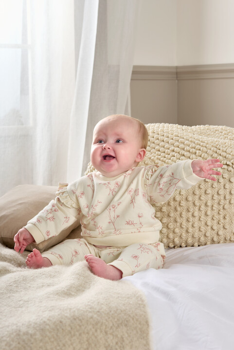 طقم سويت شيرت ولغينغز - قطعتان طقم سويت شيرت ولغينغز - قطعتان image number 7