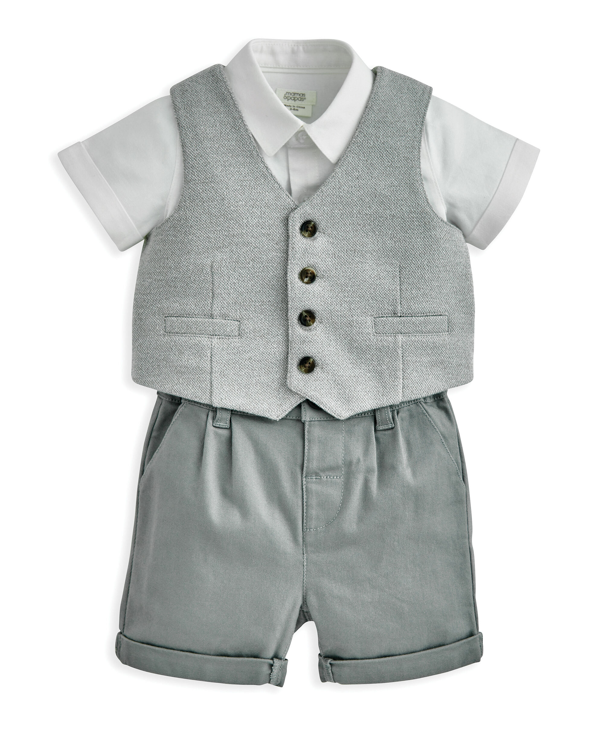 طقم بدلة - 3 قطع image number 2