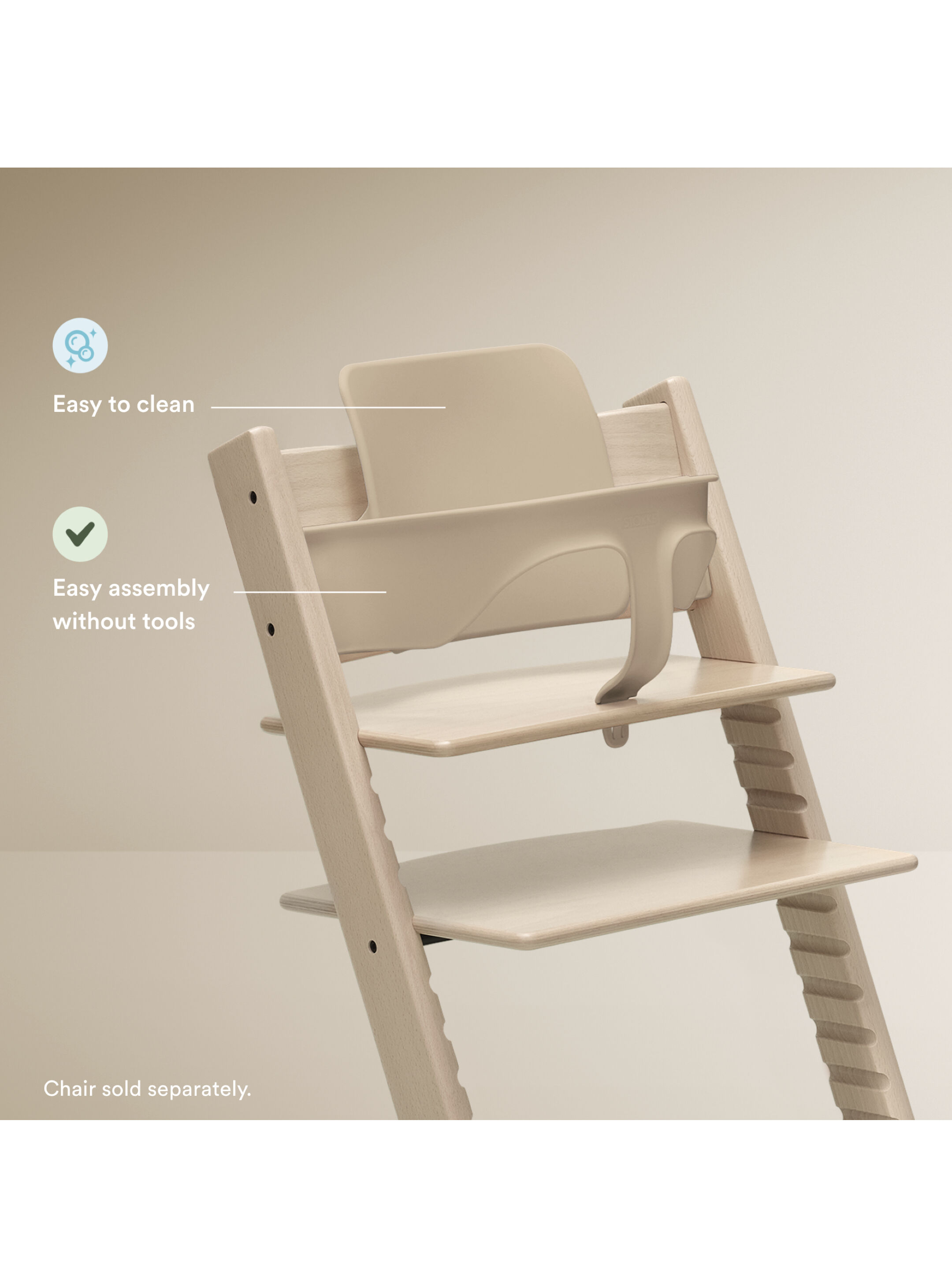 مجموعة الرضع تريب تراب 2 من ستوك - طبيعي image number 4