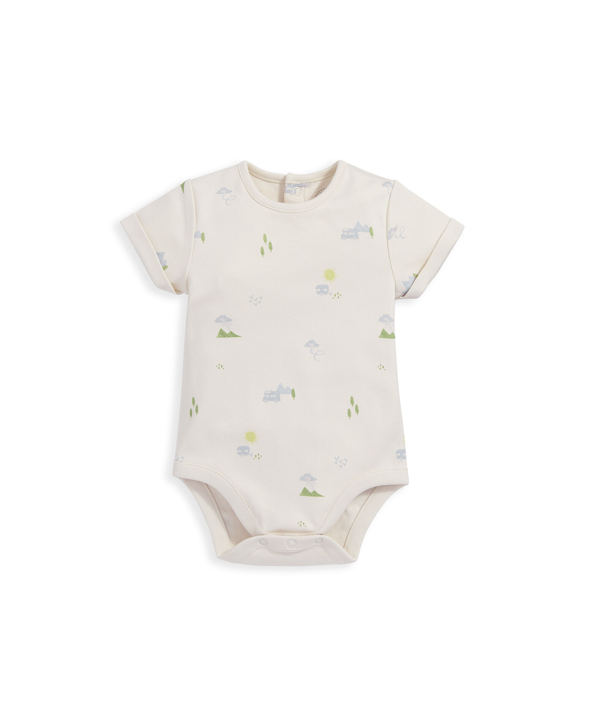 طقم لباس قطعة واحدة بنقشة مغامرات ودنغري image number 4