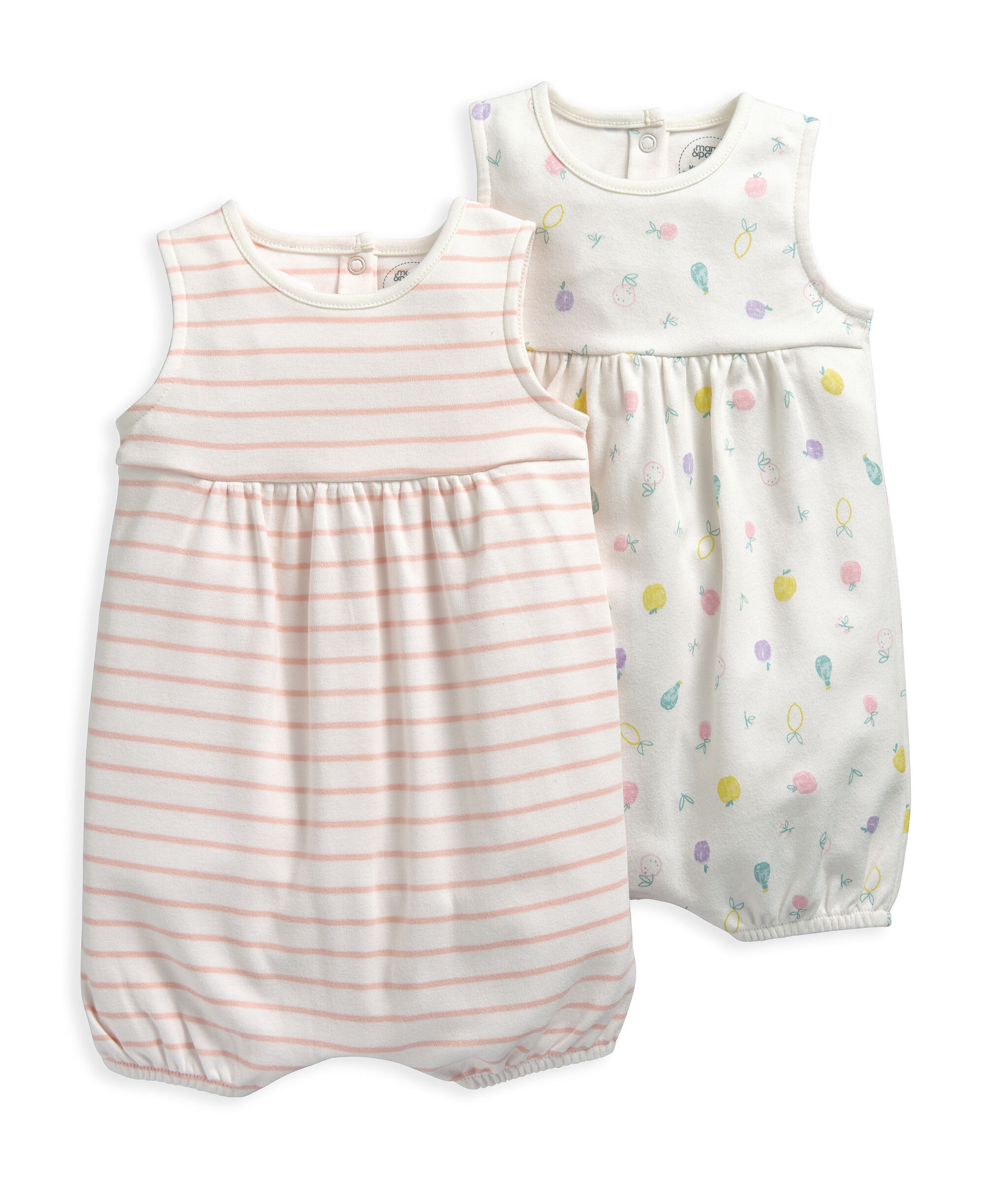 طقم رومبر بنقشة فواكه - قطعتان image number 1