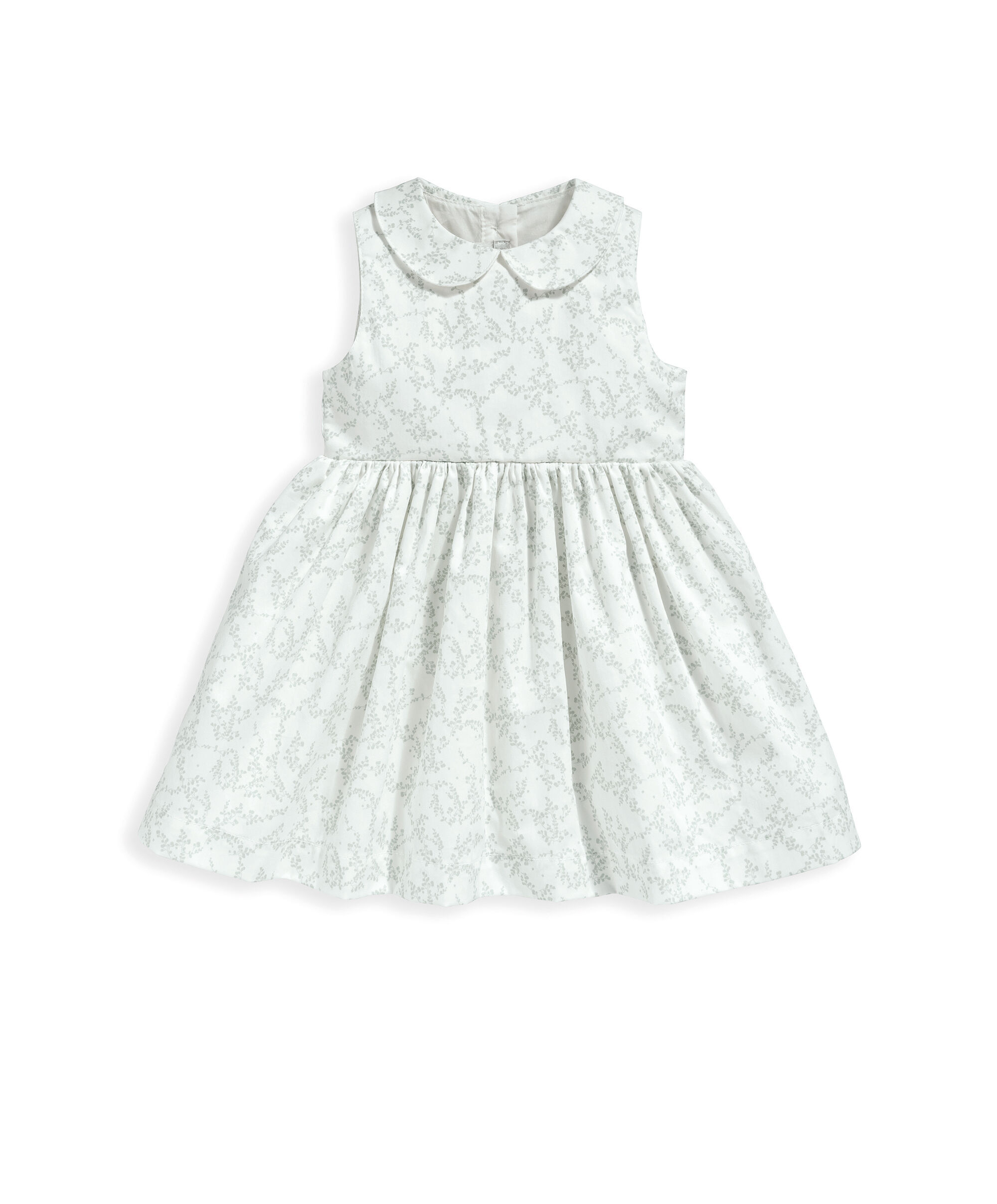 فستان جيرسيه بطبعة أوراق شجر image number 2