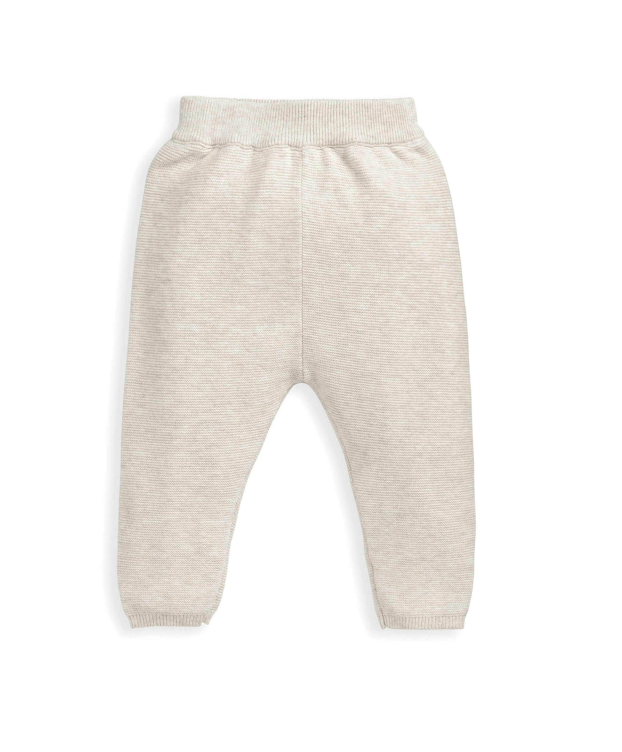 طقم بلوزة ولغينغز منسوج - بيج image number 3