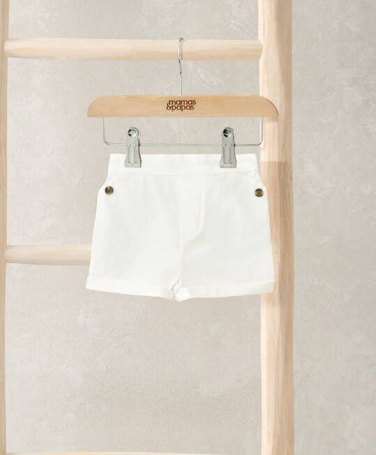 شورت أبيض شورت أبيض image number 1