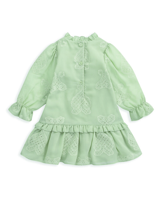 فستان مطرز بخصر منخفض فستان مطرز بخصر منخفض image number 3