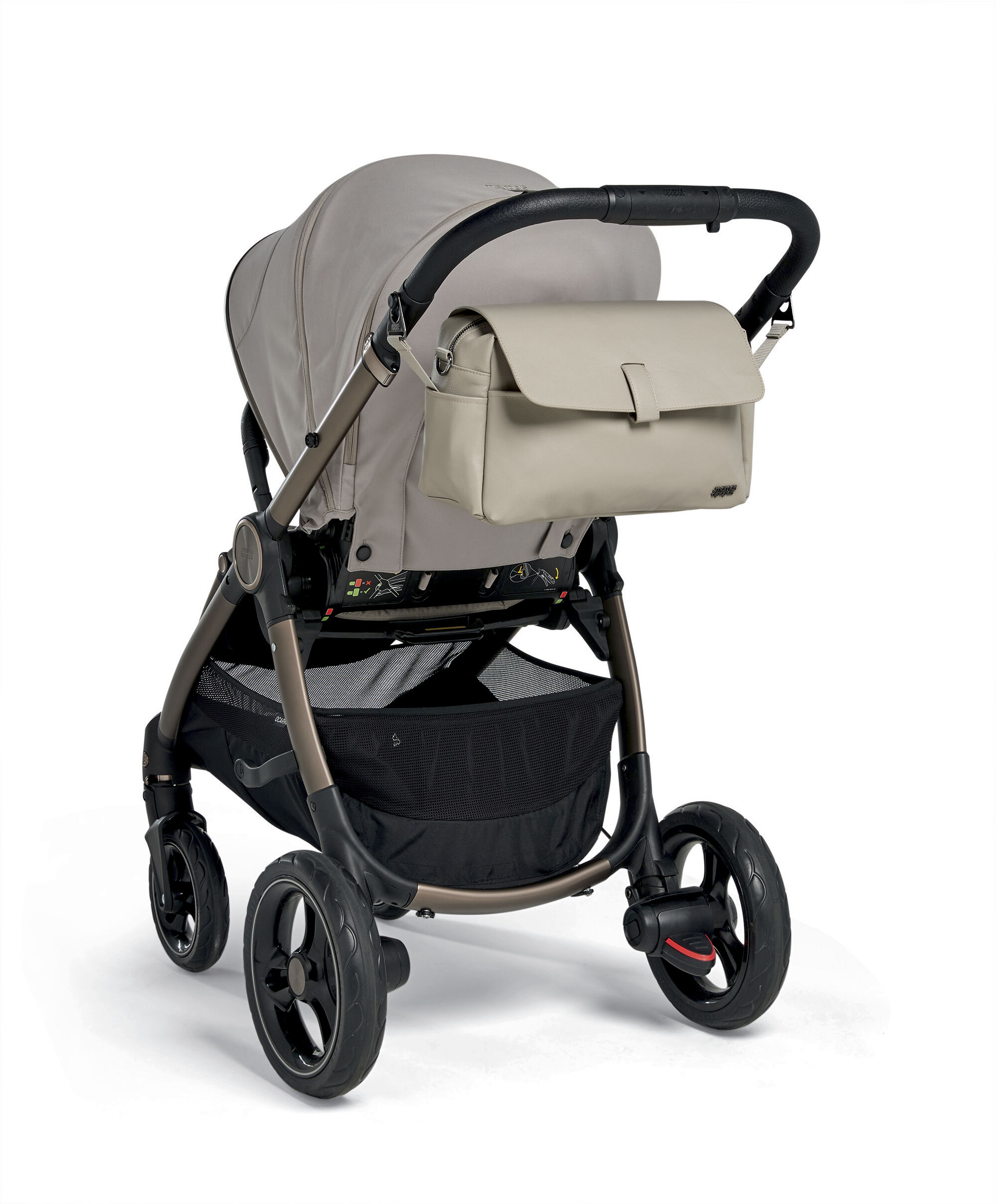 منظم لعربة الأطفال من جلد صديق للبيئة - ترافل image number 4