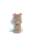 MINI RATTLE - BTBW HIPPO MINI RATTLE - BTBW HIPPO image number 1