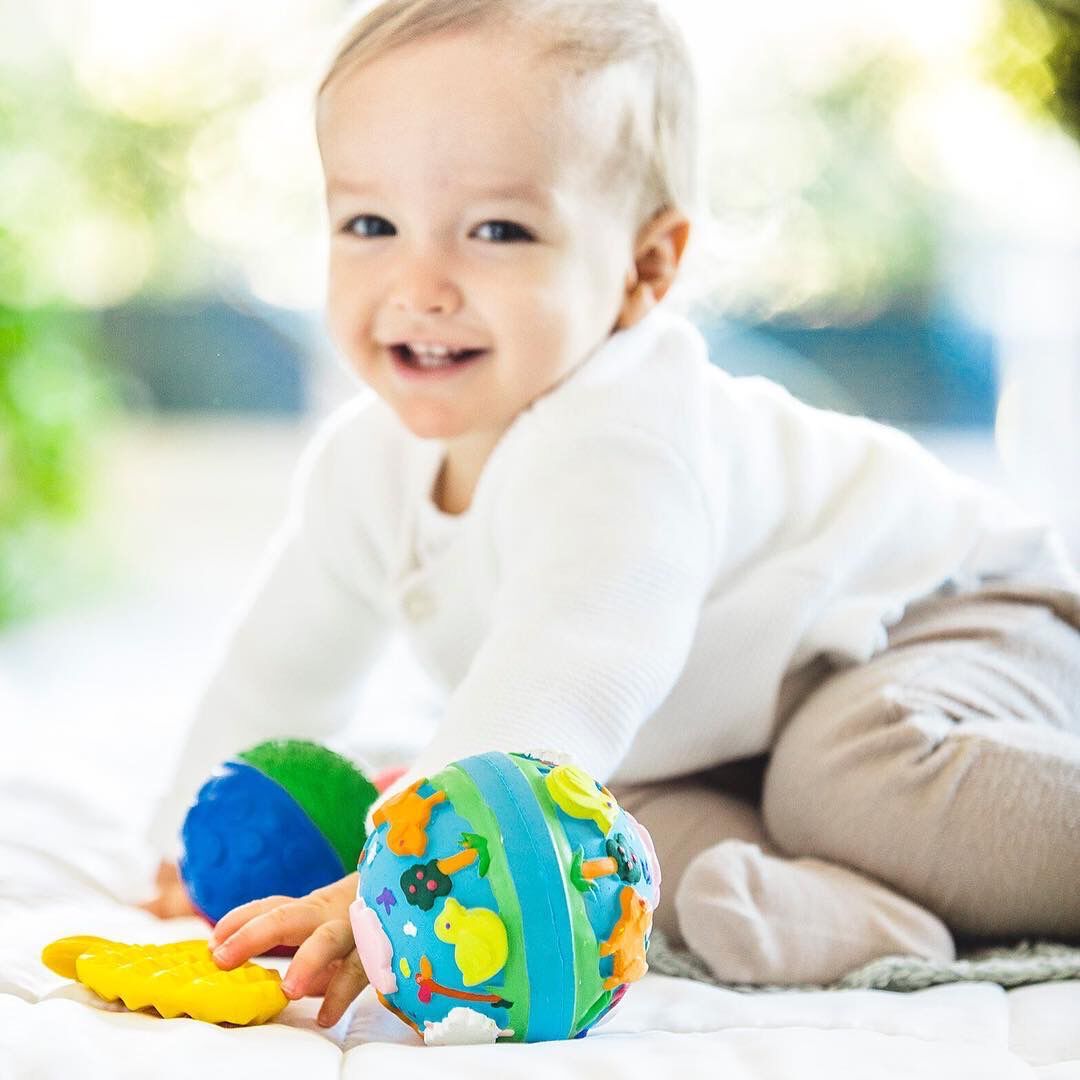 كرة لعبة بتصميم حيوانات مرحة من لانكو image number 2