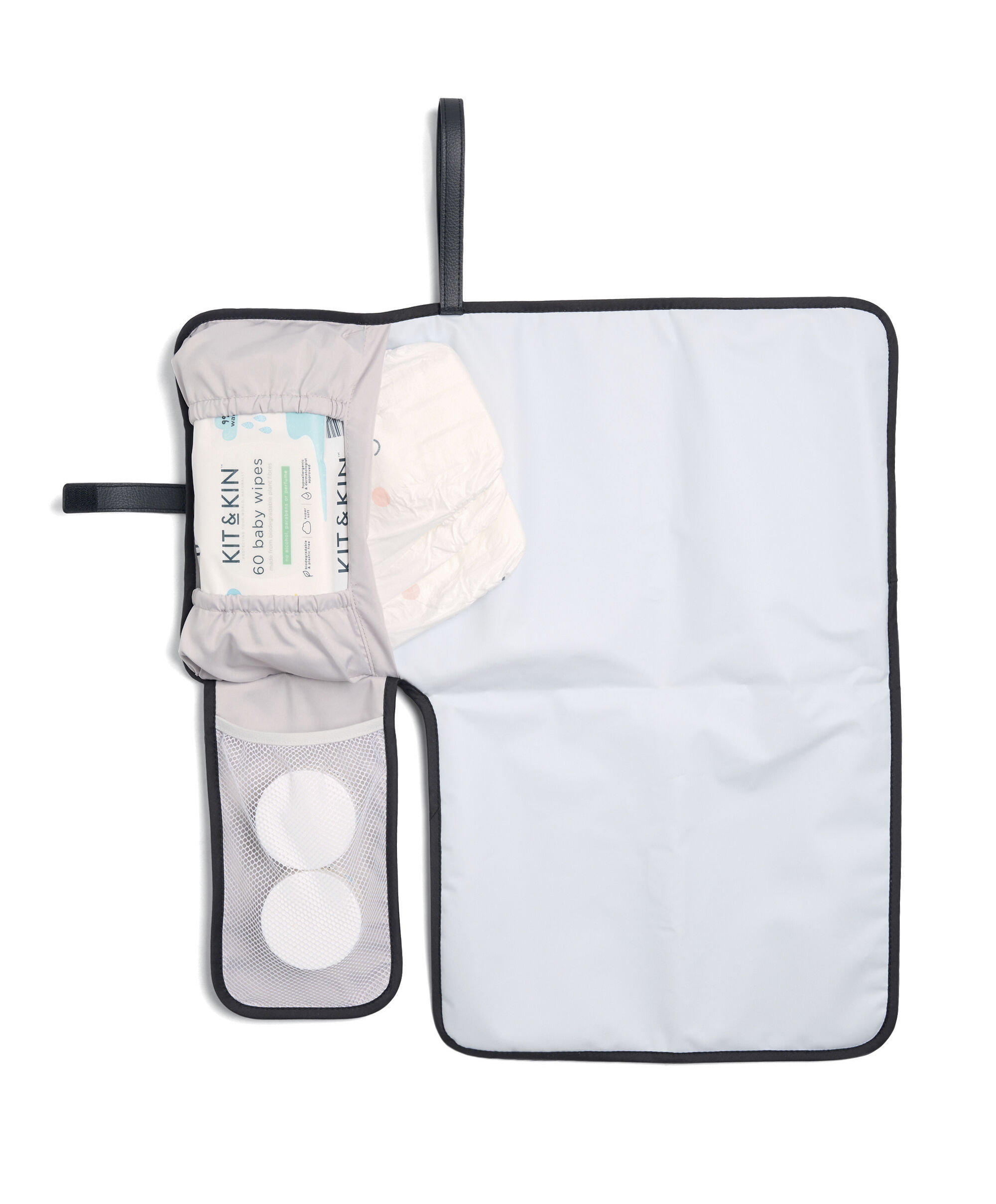 Portable Baby Changing Clutch &ndash; Black Trim image number 2