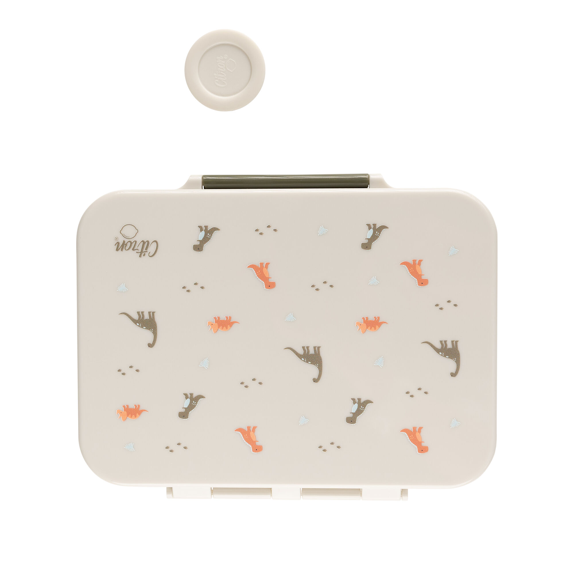 صندوق غداء تريتان من سيترون - نقشة ديناصور image number 2