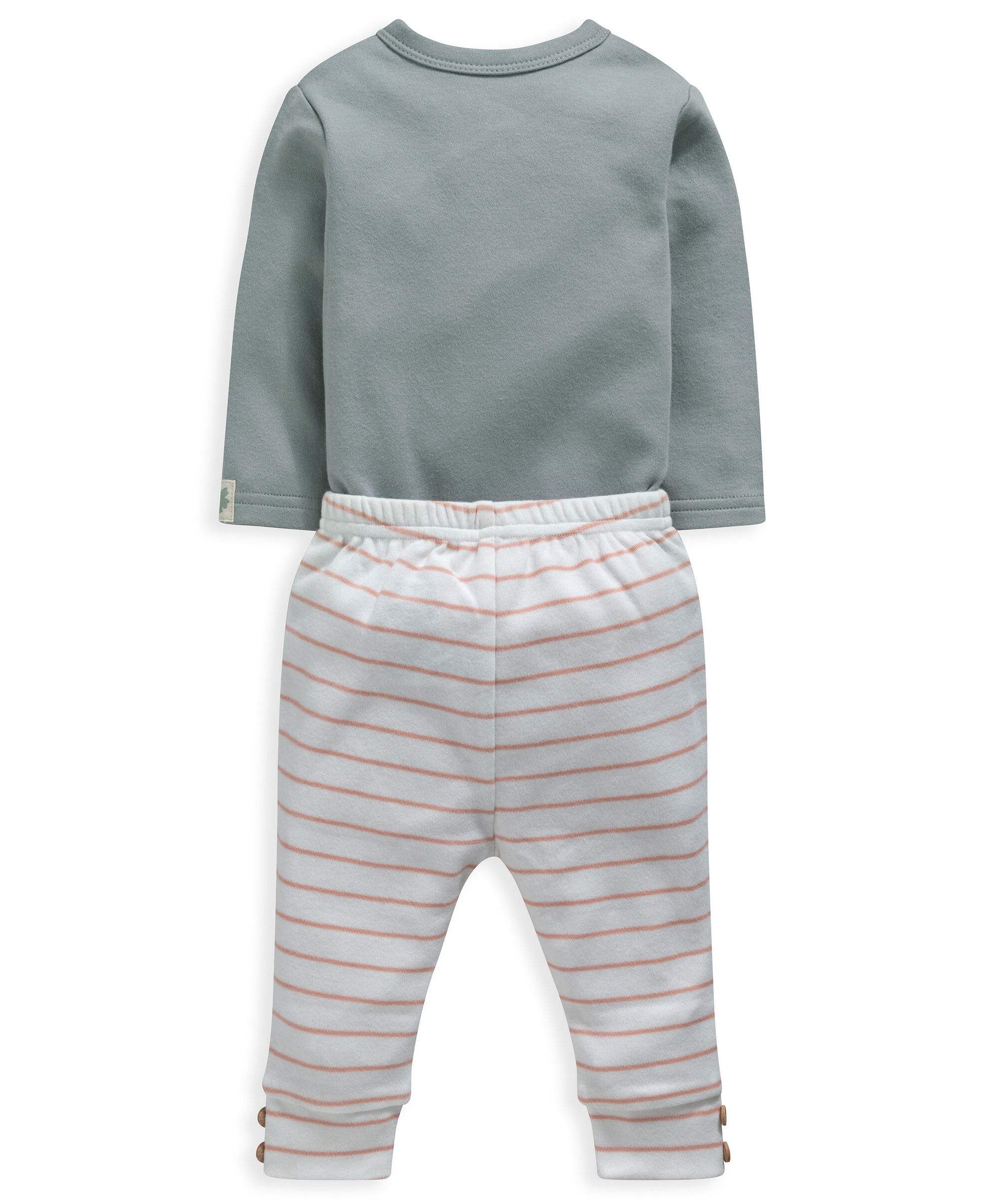 طقم لباس قطعة واحدة ولغينغز، قطعتان image number 2