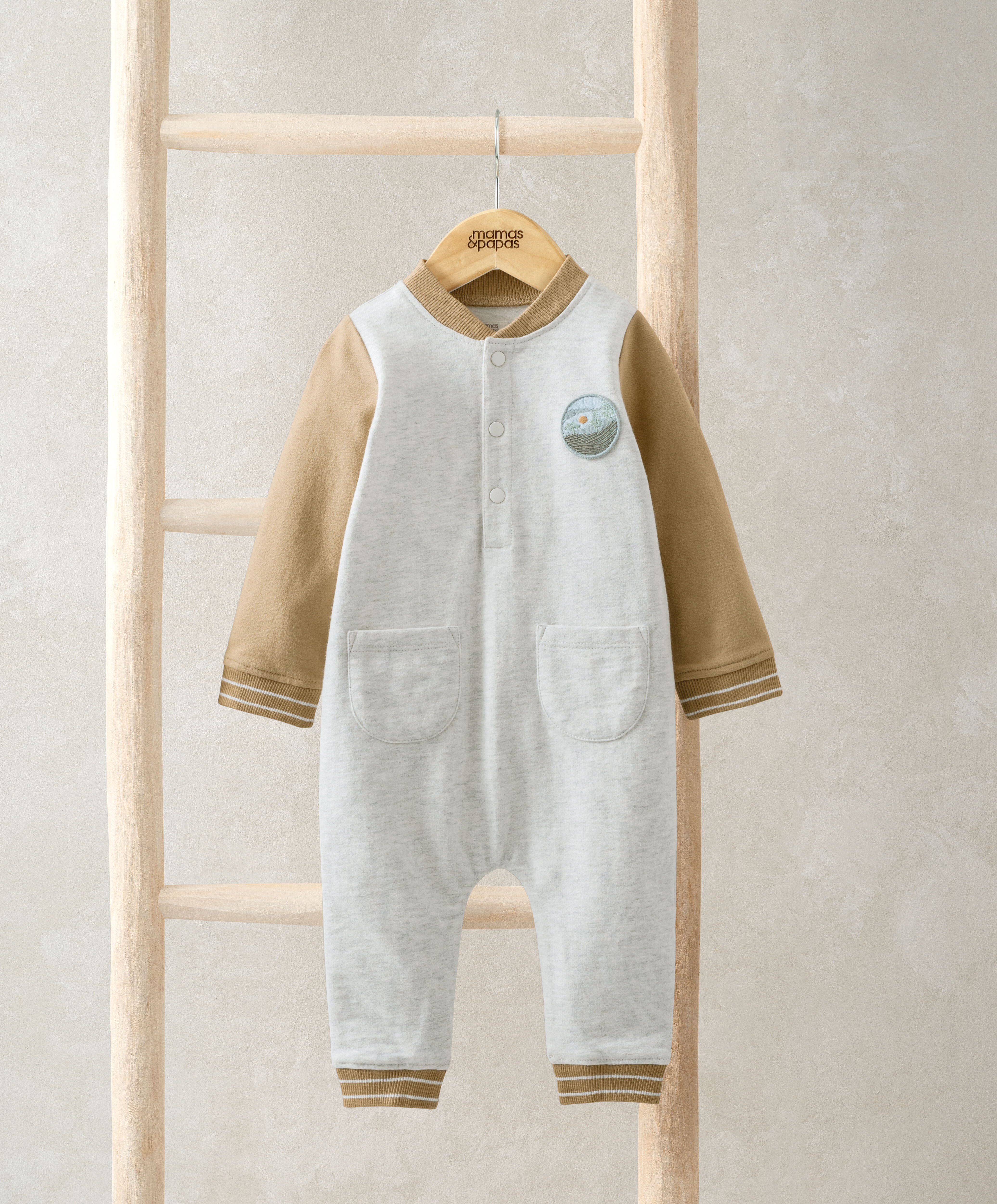 رومبر بياقة بيسبول image number 1