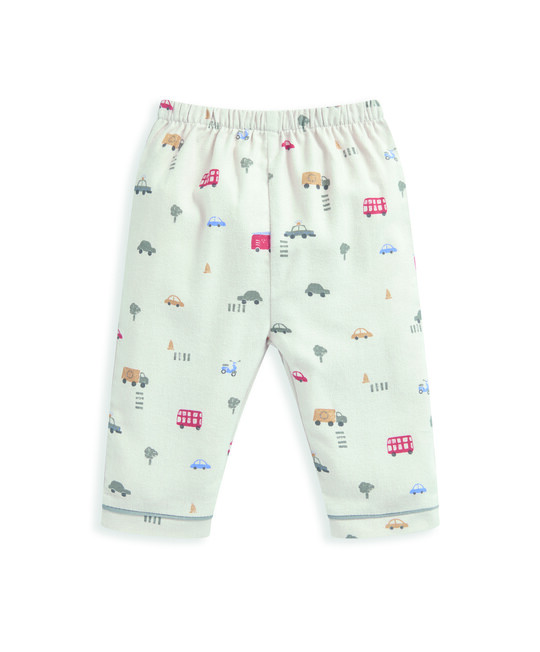 بيجاما منسوجة بنقشة وسائل مواصلات بيجاما منسوجة بنقشة وسائل مواصلات image number 4