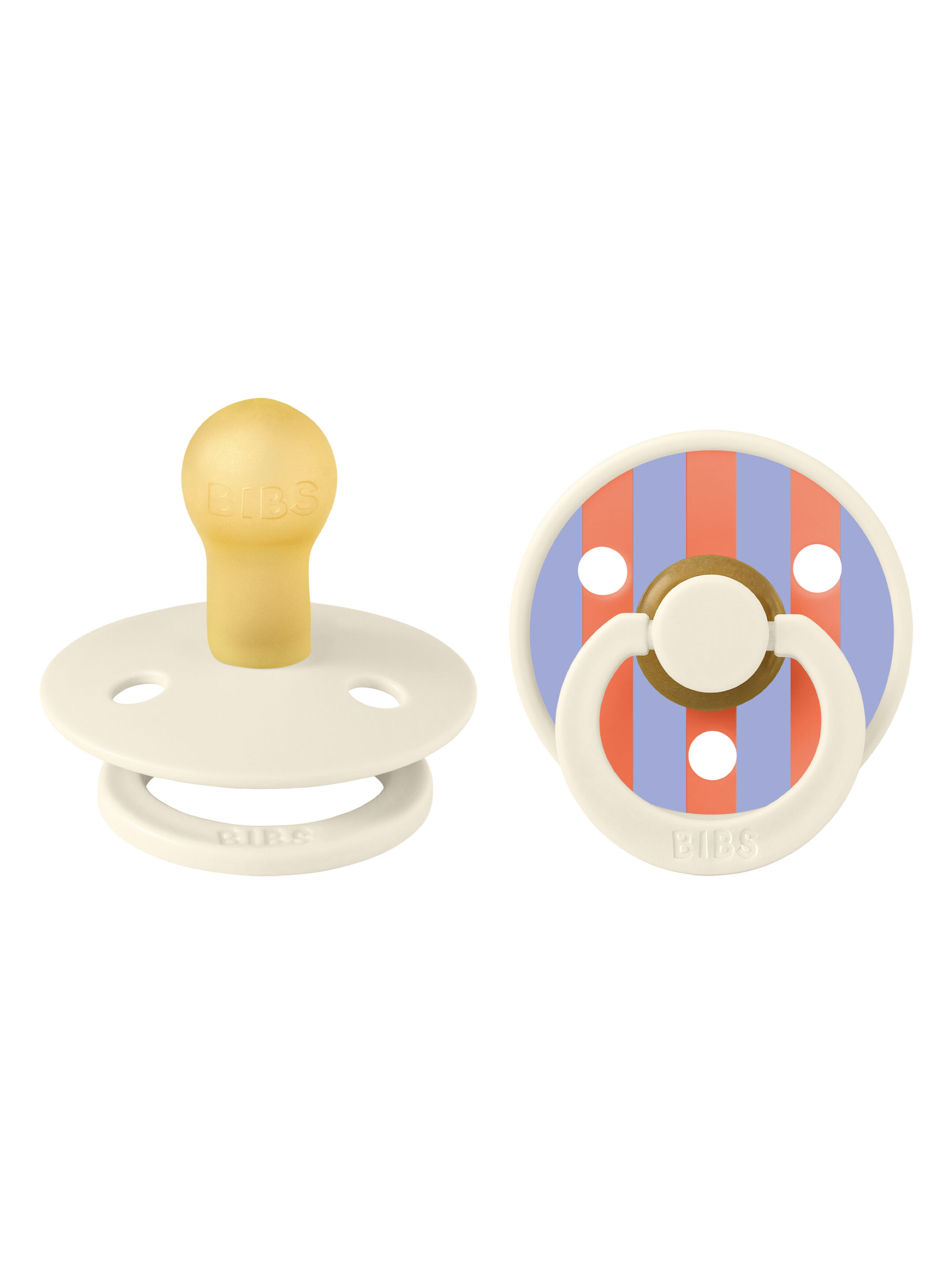 مجموعة لهايات بيبس كولور بين لاتكس مقاس 2 للأطفال من 6 شهور فأكثر بلون عاجي متنوع - قطعتان image number 2