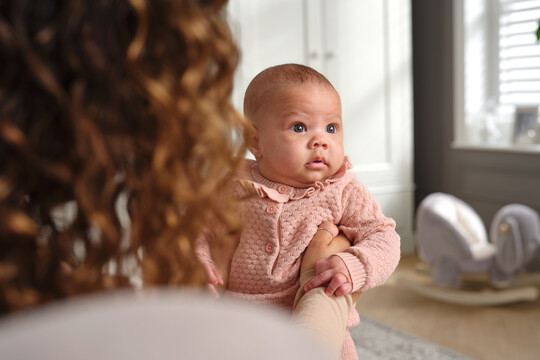 طقم منسوج بلون وردي - قطعتان طقم منسوج بلون وردي - قطعتان image number 3