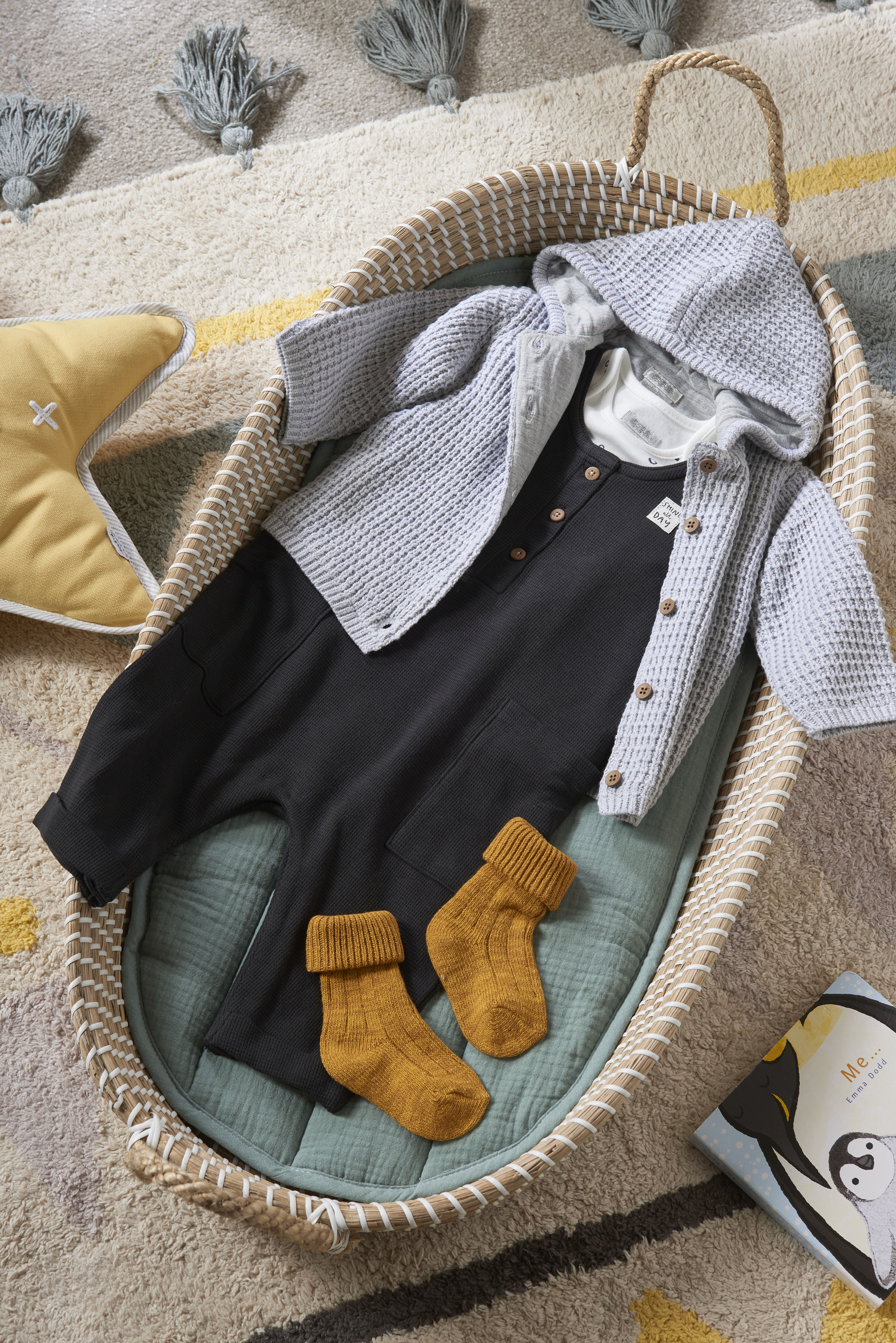 طقم دنغري ولباس قطعة واحدة - قطعتان image number 6