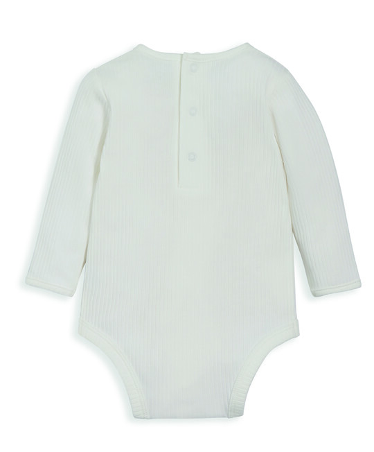 لباس قطعة واحدة أبيض لباس قطعة واحدة أبيض image number 3