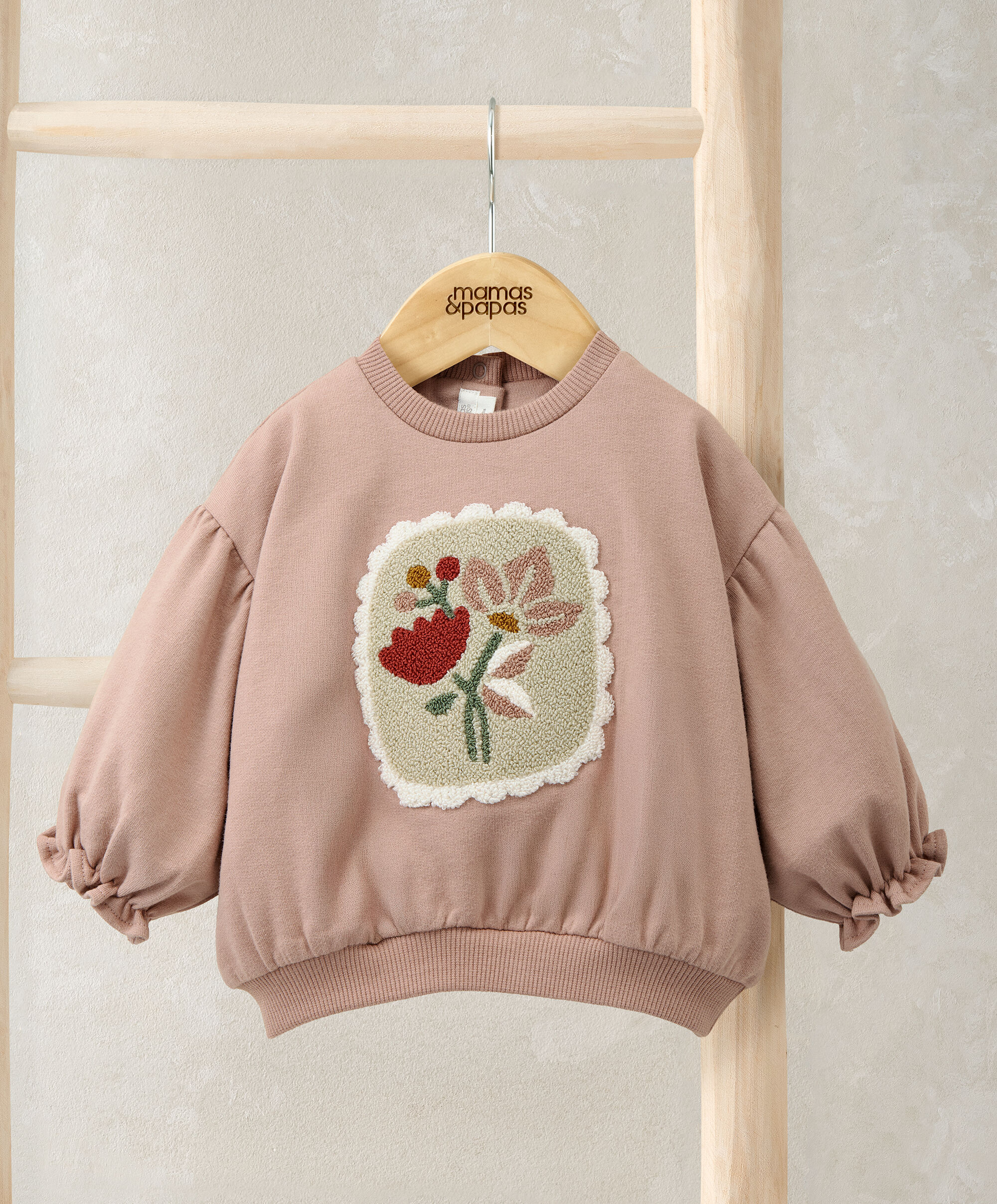 سويت شيرت بطبعة موضعية image number 1