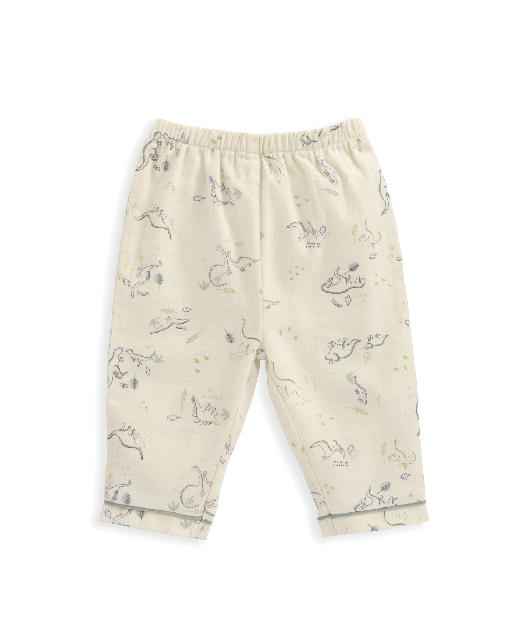 بيجاما منسوجة بنقشة ديناصور image number 3