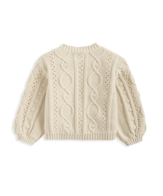 كارديغان بتطريز زهور كارديغان بتطريز زهور image number 2