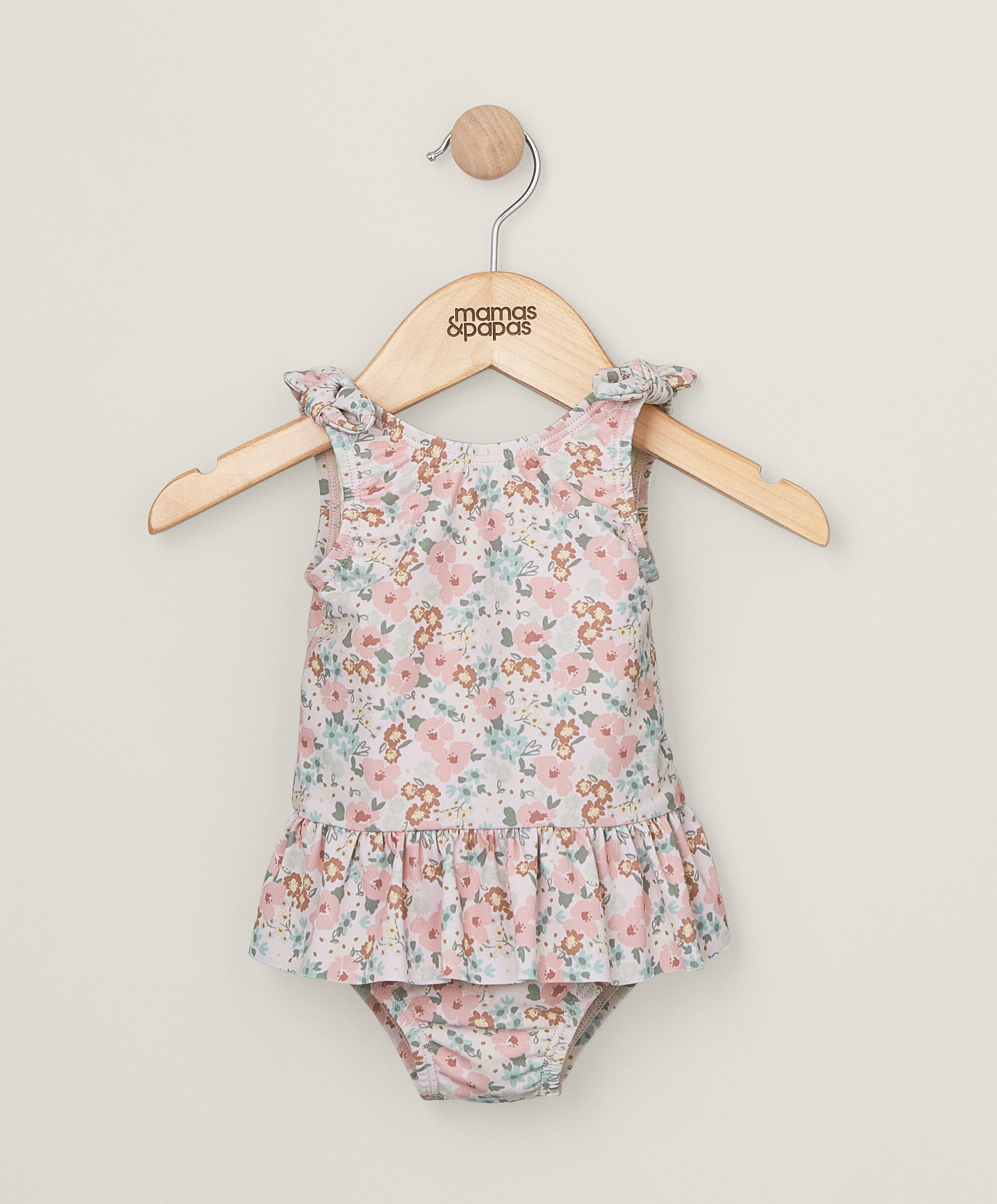 لباس سباحة بطبعة زهور image number 1