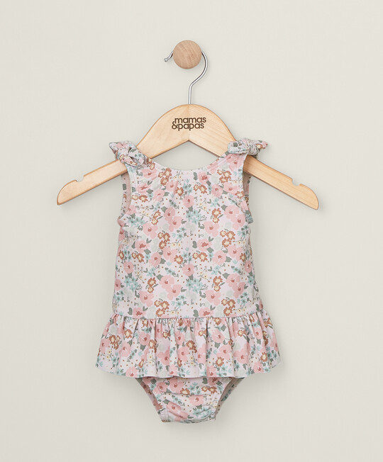 لباس سباحة بطبعة زهور لباس سباحة بطبعة زهور image number 1