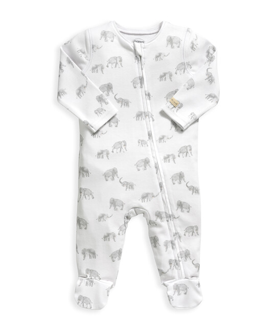 لباس الكل في واحد بنقشة فيل وسحّاب لباس الكل في واحد بنقشة فيل وسحّاب image number 1