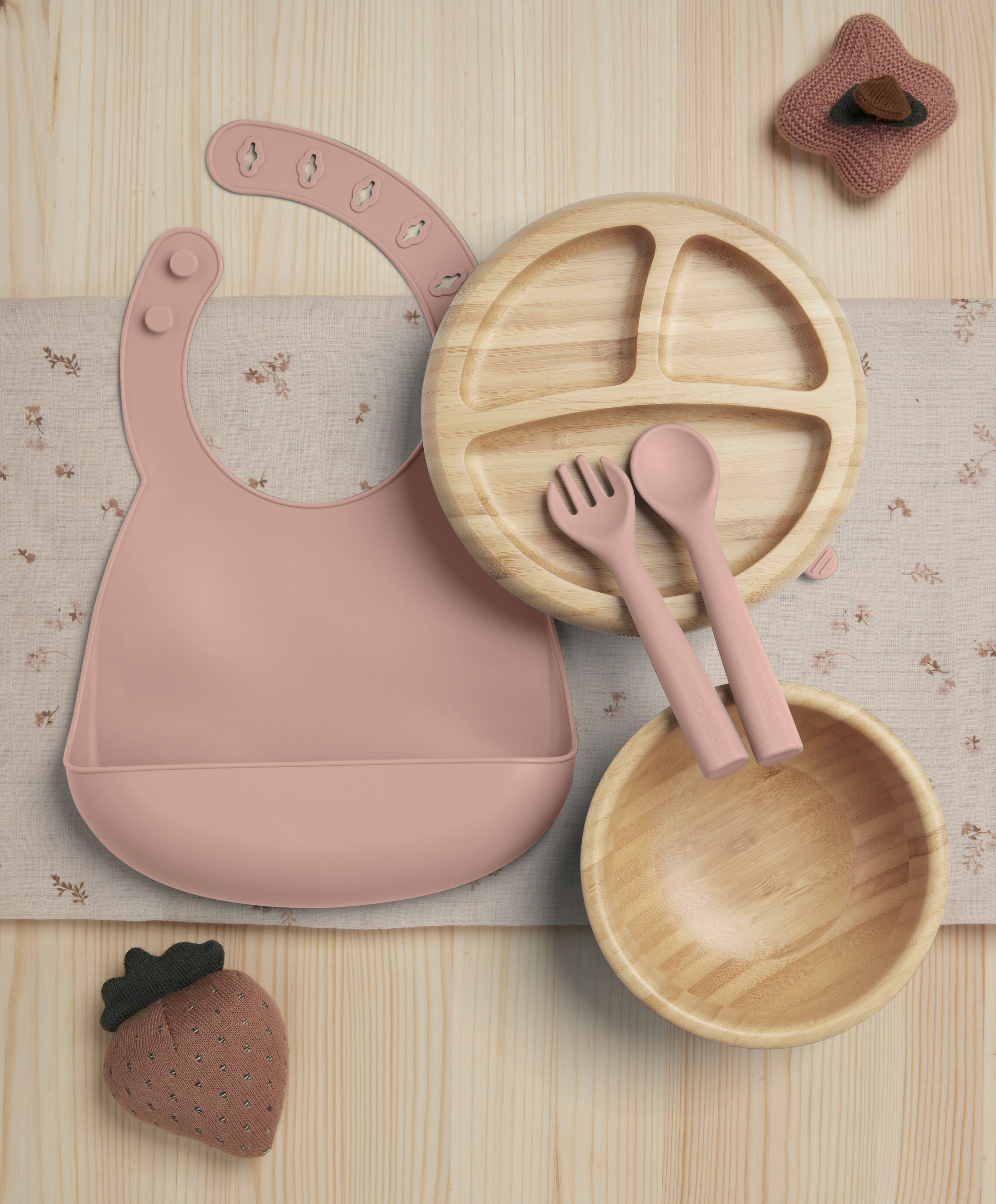 مجموعة أدوات طعام بامبو - ميلبا image number 1