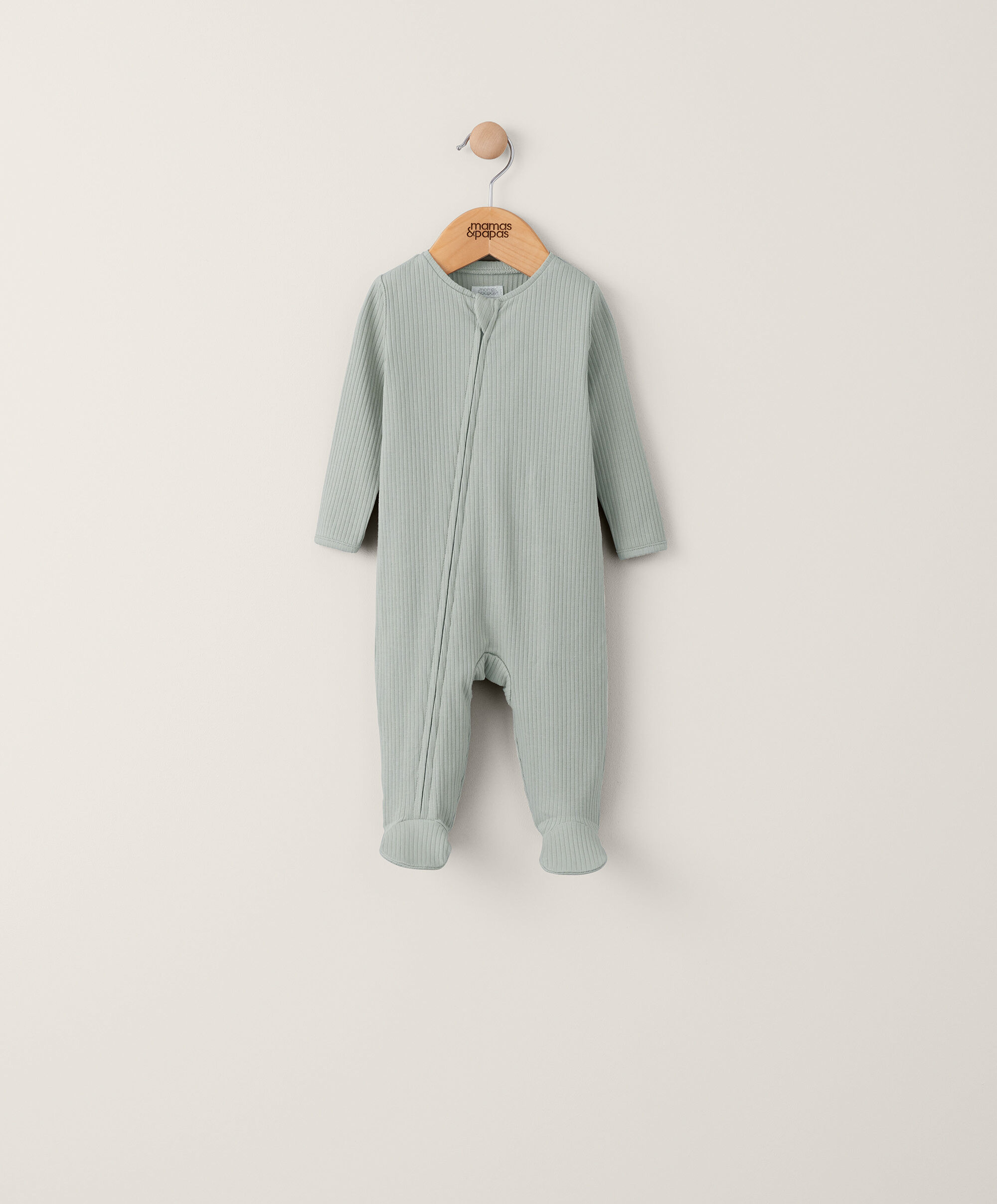 لباس الكل في واحد عضوي قماش عضوي - أخضر image number 1