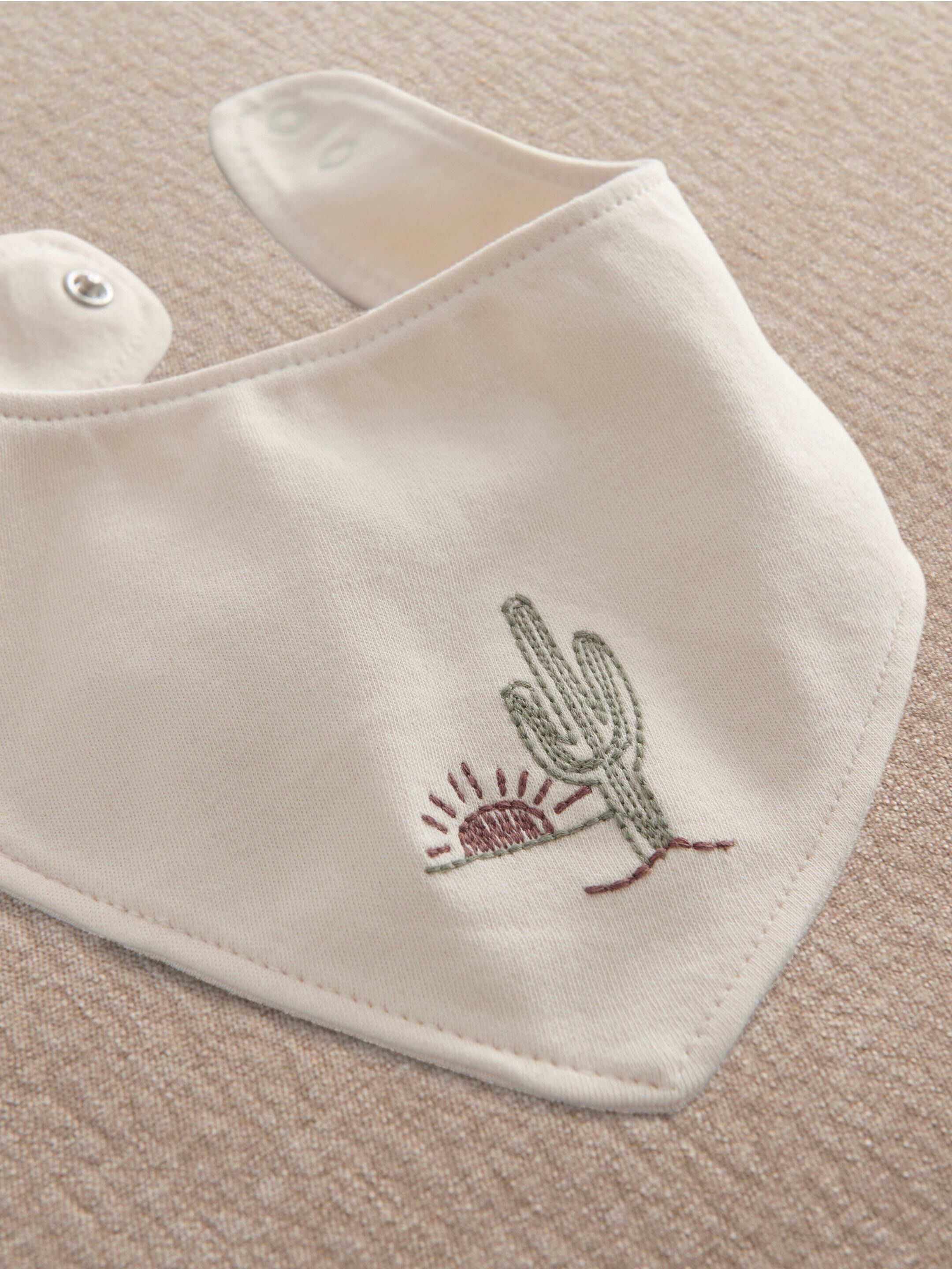 Blue Bandana Bibs (Pack of 3) image number 3