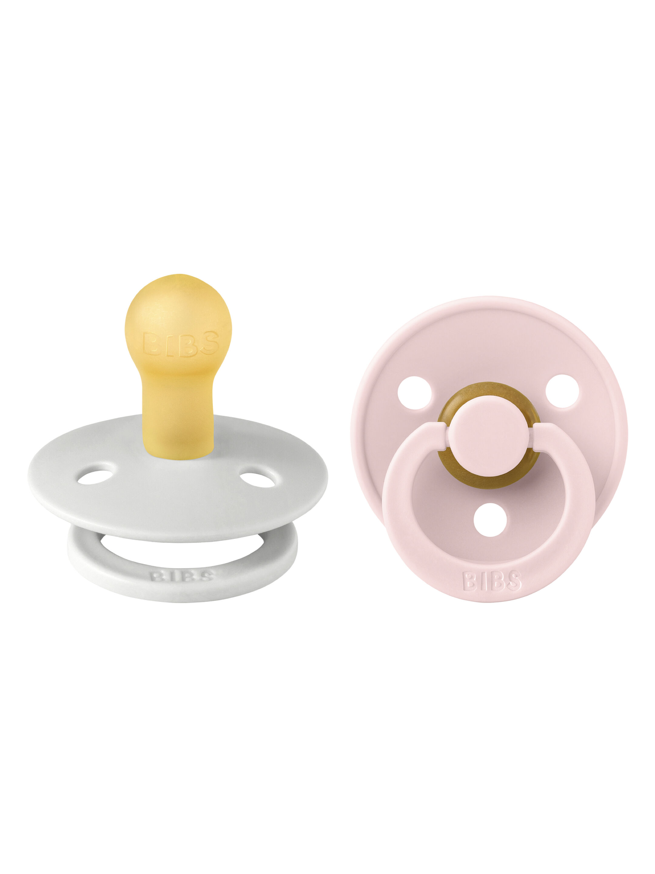 مجموعة لهايات بيبس كولور مقاس 2 للأطفال من 6 شهور فأكثر رمادي فاتح/وردي - قطعتان image number 1