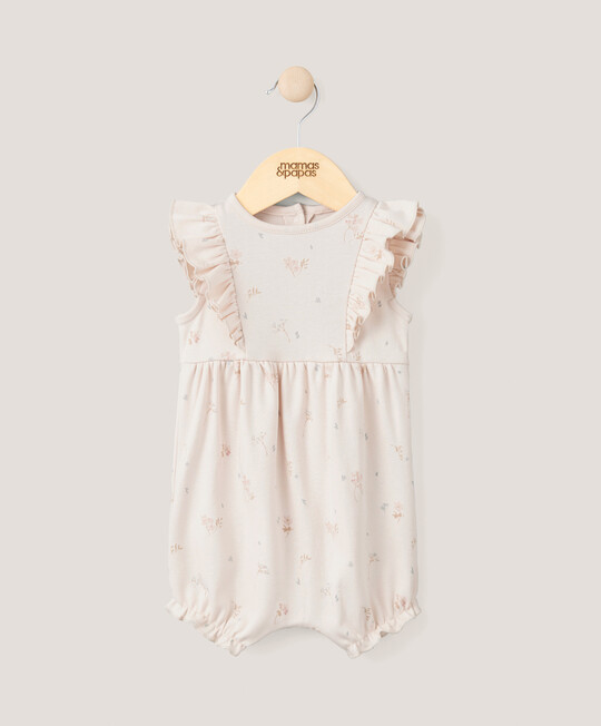 رومبر قصير جيرسيه بنقشة زهور رومبر قصير جيرسيه بنقشة زهور image number 1