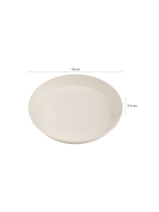 طقم أطباق من مواد حيوية من سيترون - 4 قطع بلون أخضر/كريمي طقم أطباق من مواد حيوية من سيترون - 4 قطع بلون أخضر/كريمي image number 4