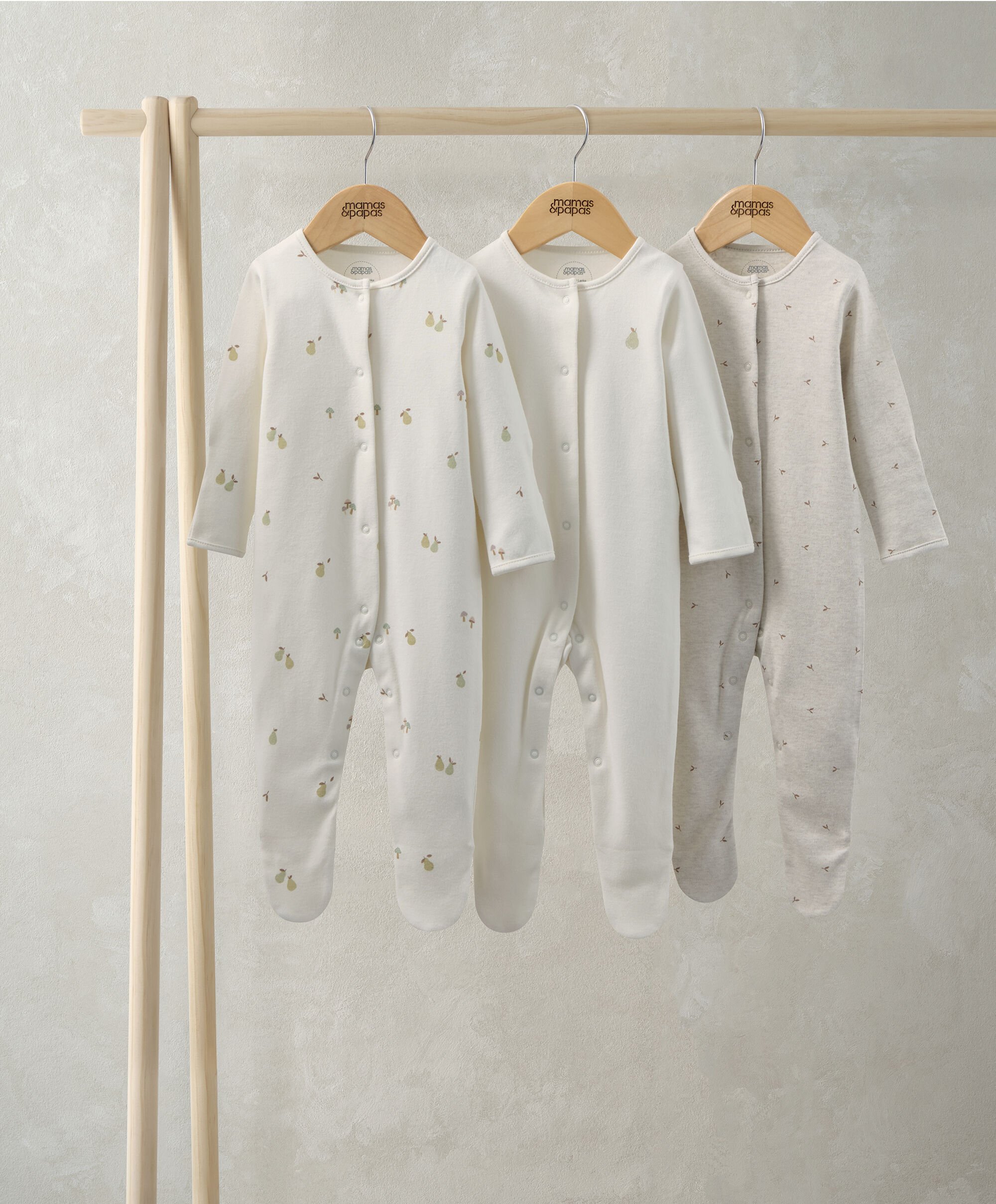 Pears Sleepsuits (Pack of 3) 