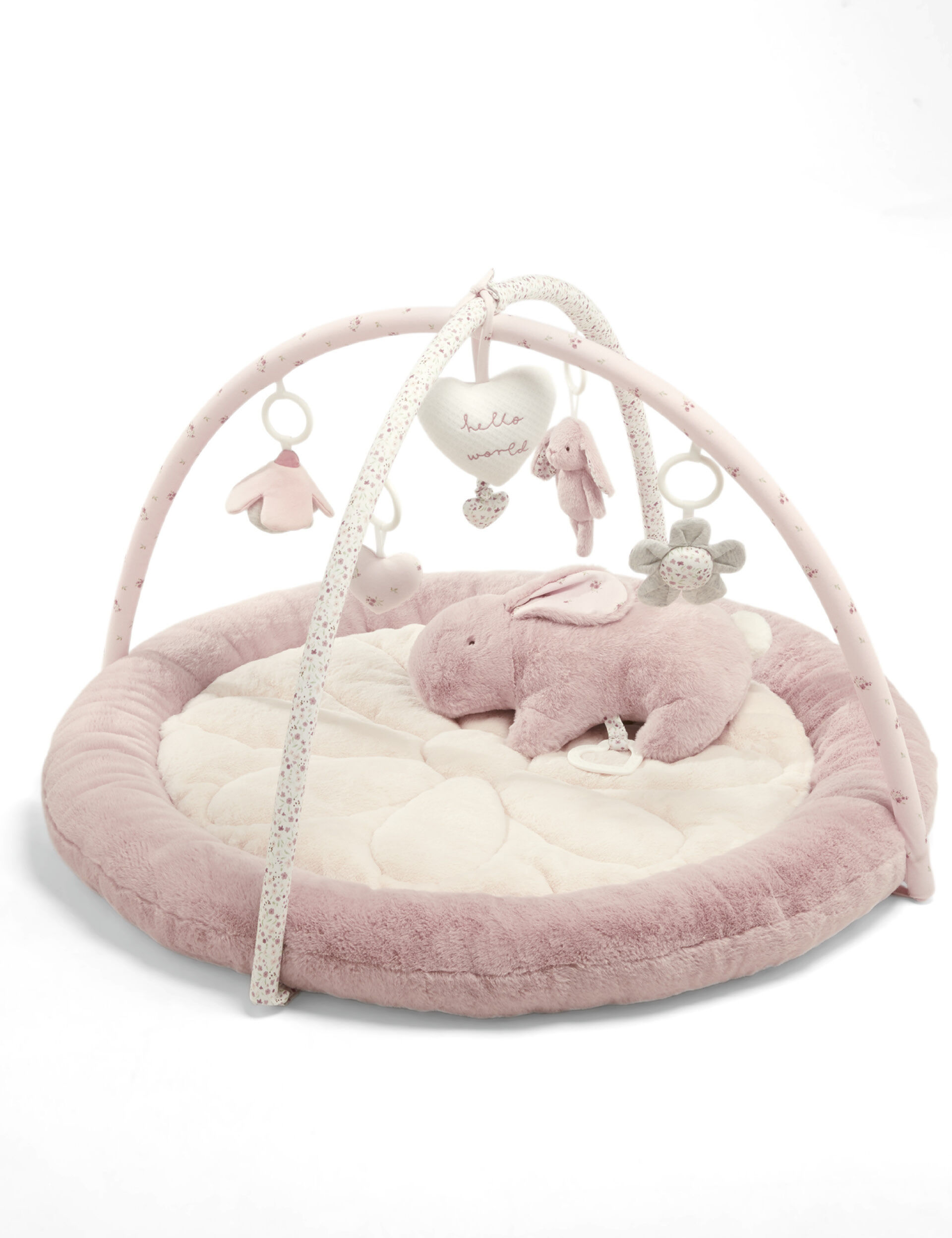 مفرش لعب ويلكم تو ذا وورلد بتصميم أرنب - وردي image number 2