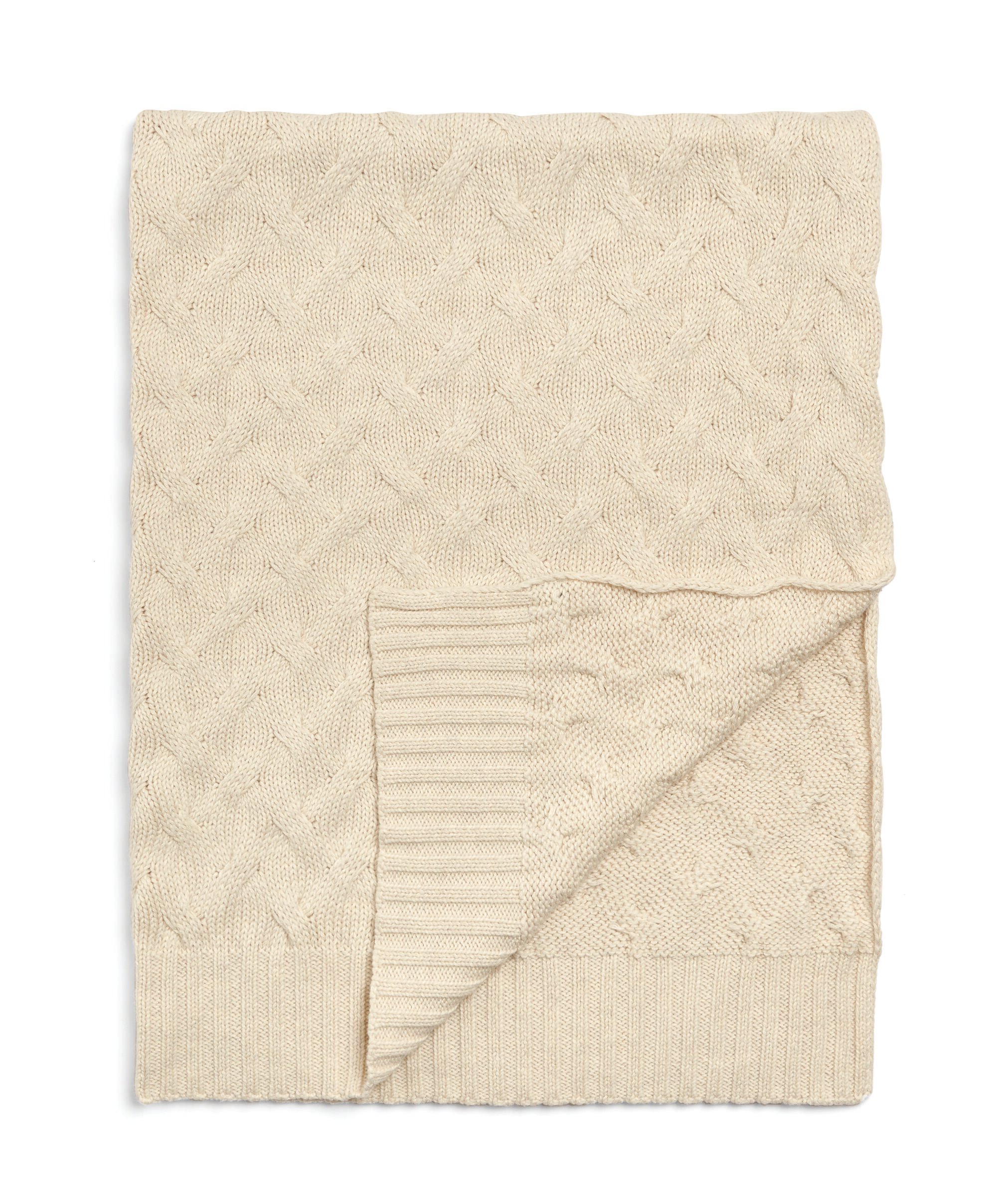 بطانية منسوجة بغرزة الضفيرة - ويلكم تو ذا ورلد داكلينج image number 2