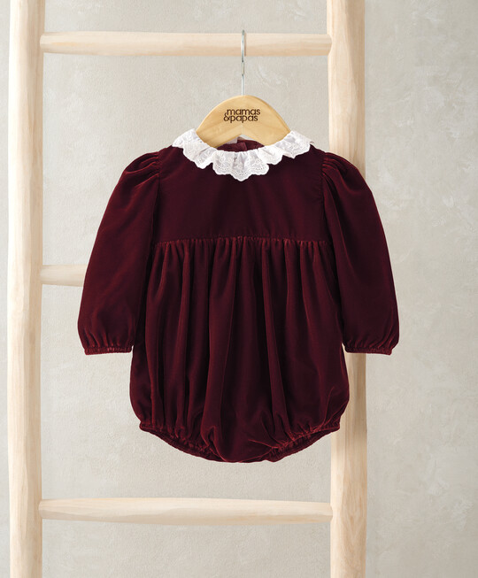 أفرول برغندي مخمل أفرول برغندي مخمل image number 1