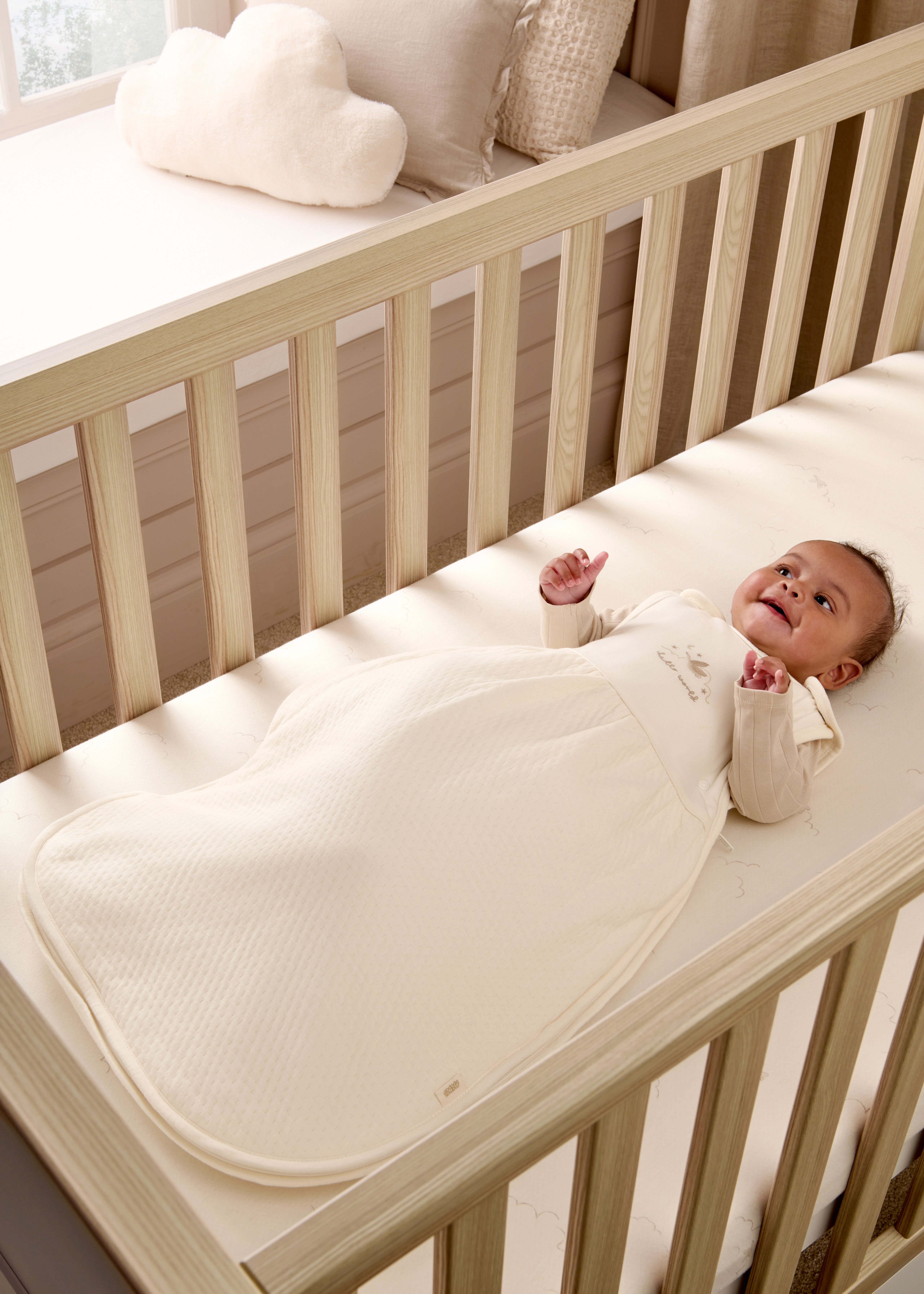 كيس نوم دريم بود بمعدل دفء 2.5 للأطفال منذ الولادة حتى 6 شهور - ويلكم تو ذا وورلد داكلينج image number 4