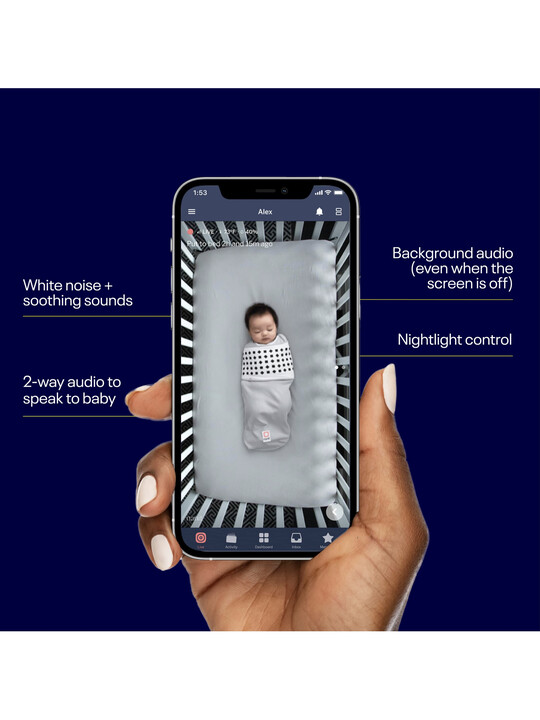 Nanit Pro Baby Monitor + Floor Stand Nanit Pro Baby Monitor + Floor Stand image number 3