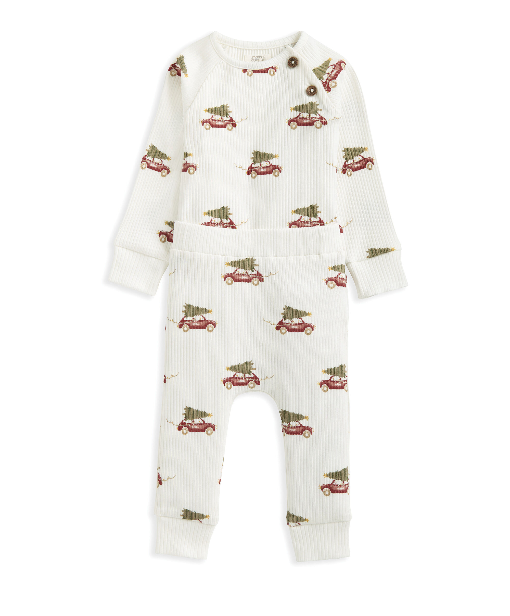 طقم لباس قطعة واحدة ولغينغز سيارة الكريسماس image number 2