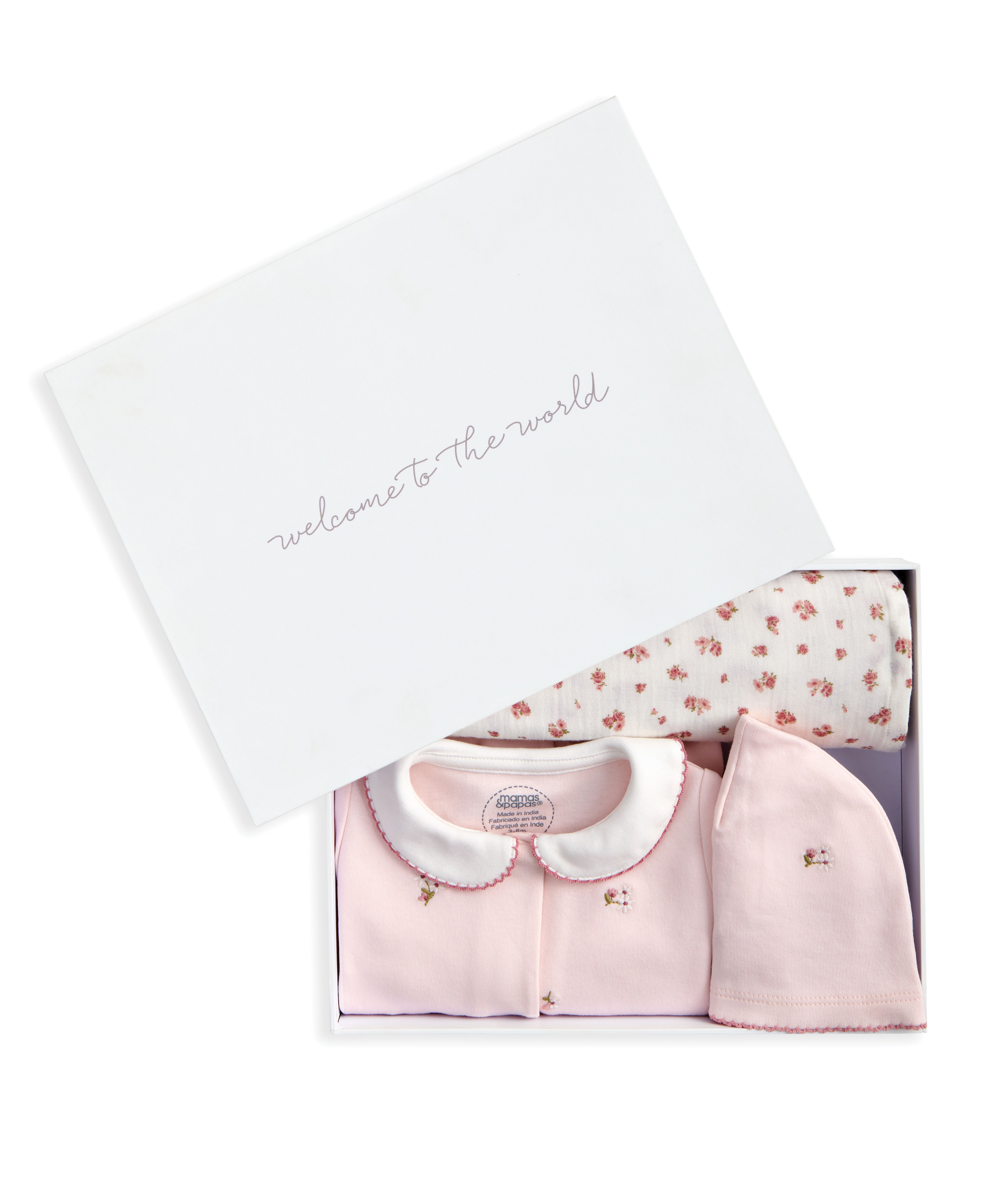 مجموعة هدايا أهلاً بالعالم &ndash; وردية image number 2