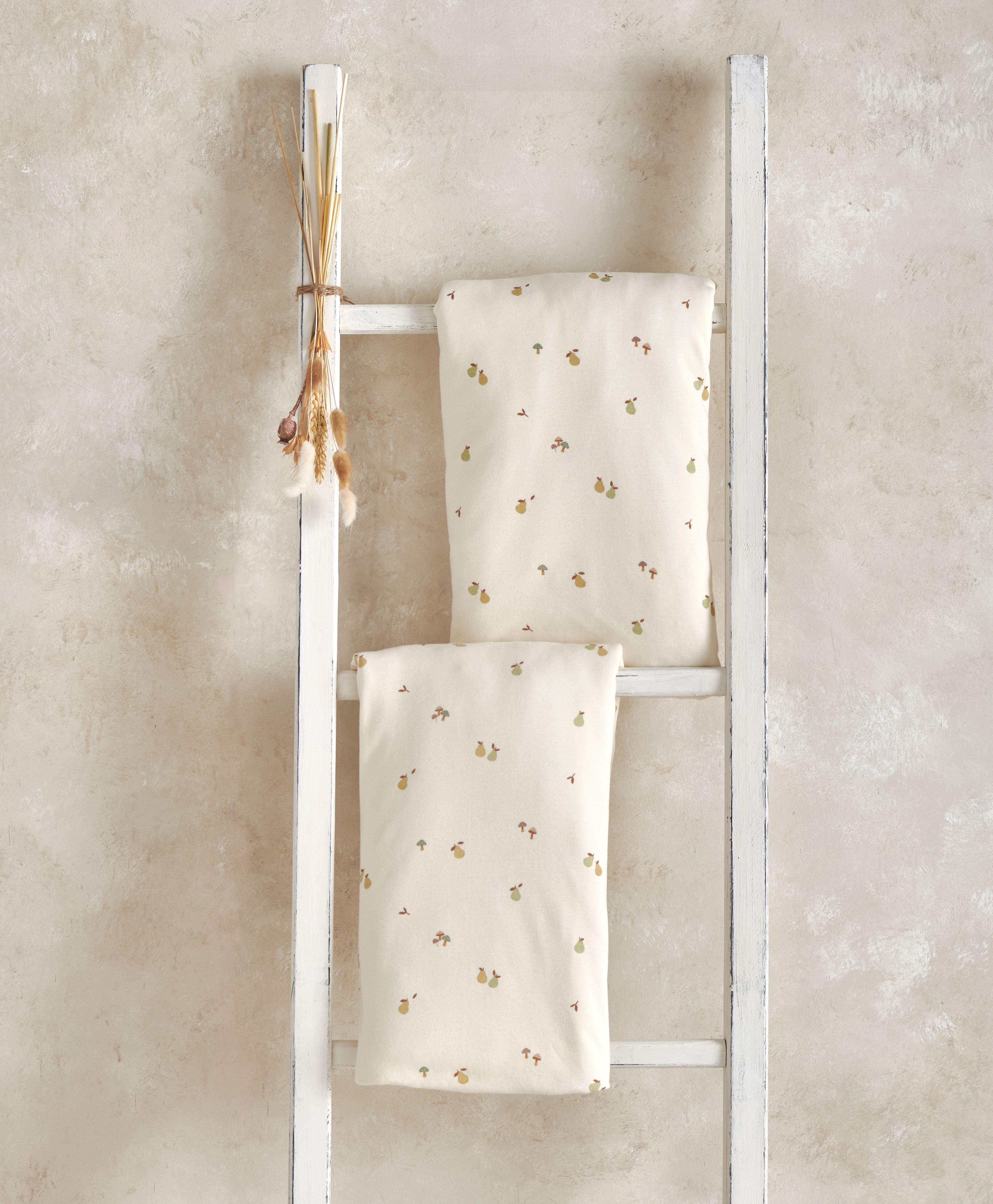 طقم شرشف سرير/مهد بحواف مطاطية - أورشارد، قطعتان image number 1