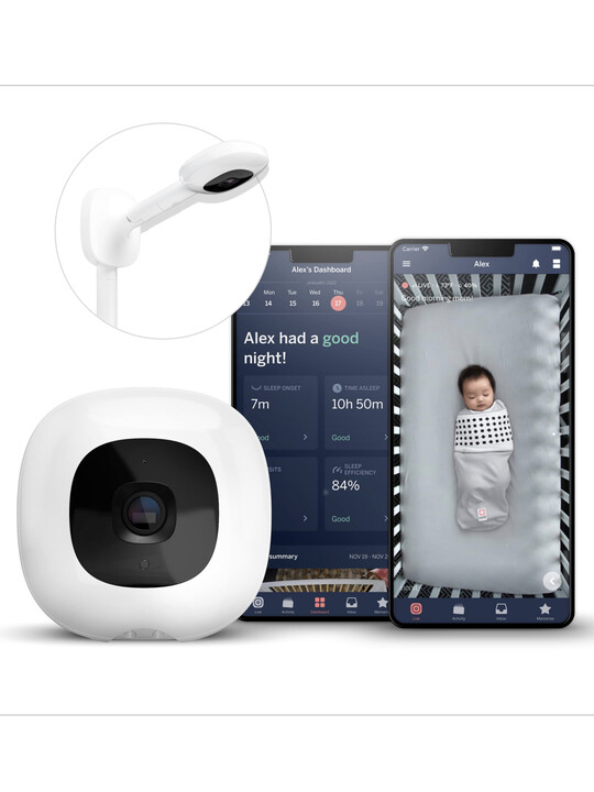 Nanit Pro Baby Monitor + Wall Mount Nanit Pro Baby Monitor + Wall Mount image number 1