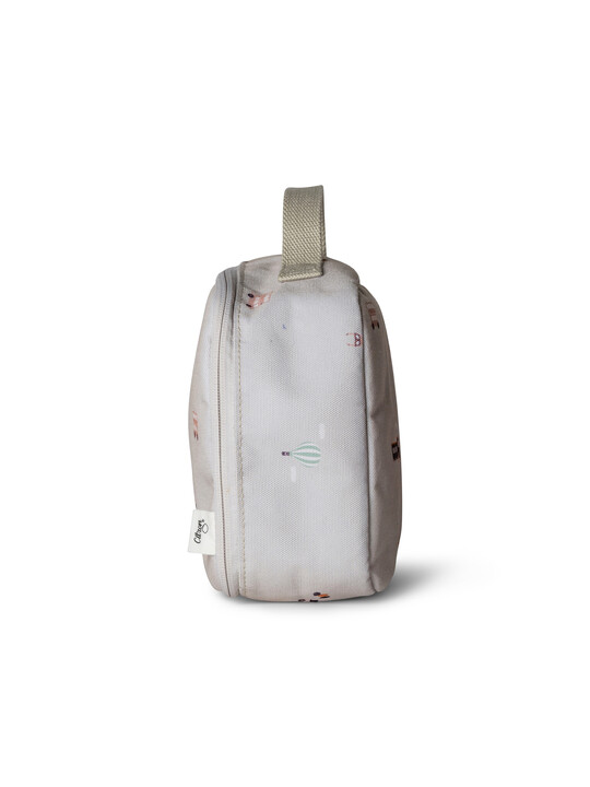 حقيبة غداء عازلة للحرارة بتصميم مربع من سيترون - نقشة مركبات حقيبة غداء عازلة للحرارة بتصميم مربع من سيترون - نقشة مركبات image number 3