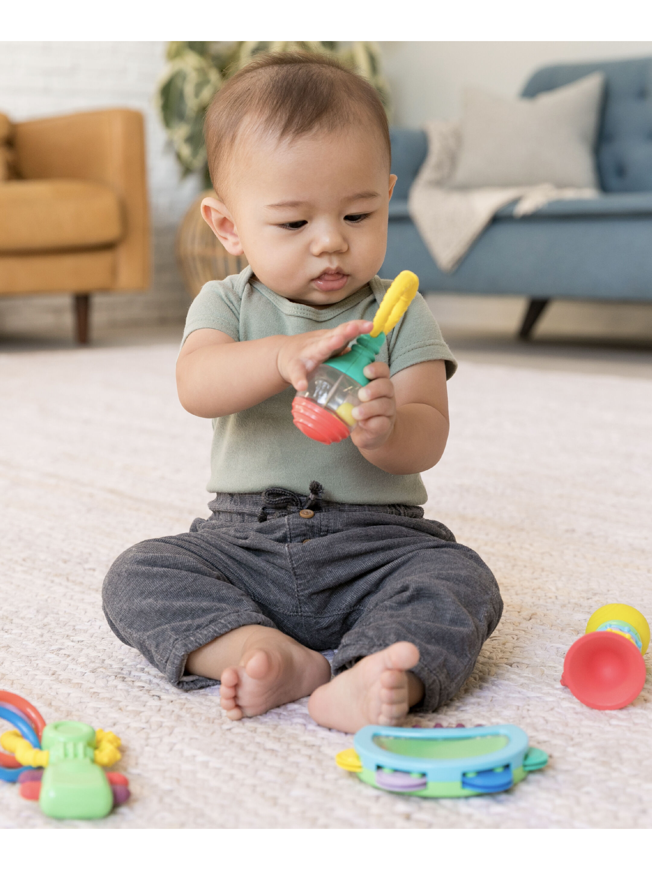 لعبة الخشخيشة الموسيقية الأولى لطفلك من إنفانتينو image number 2