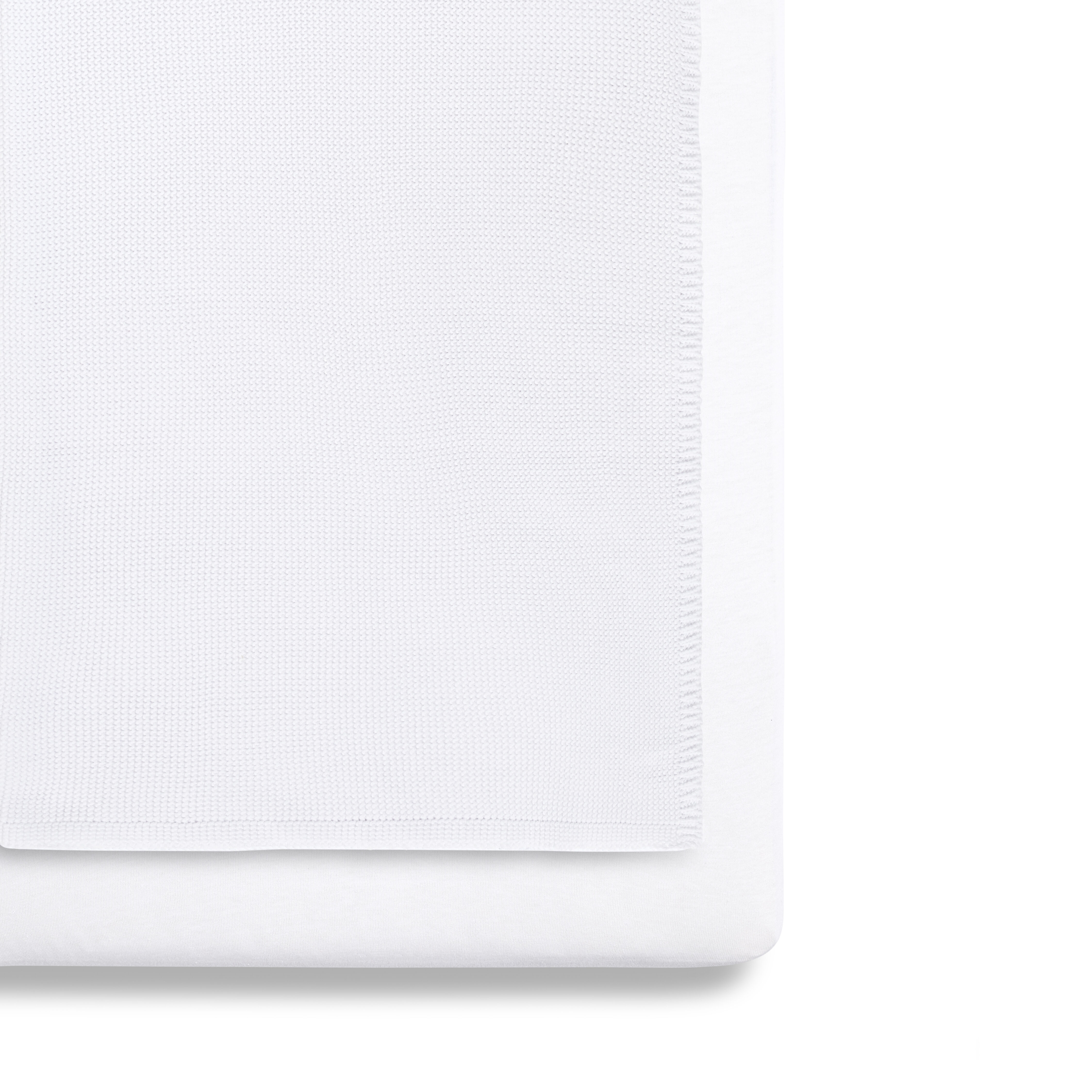 طقم مستلزمات فراش سنوز مكون من 3 قطع -أبيض image number 3